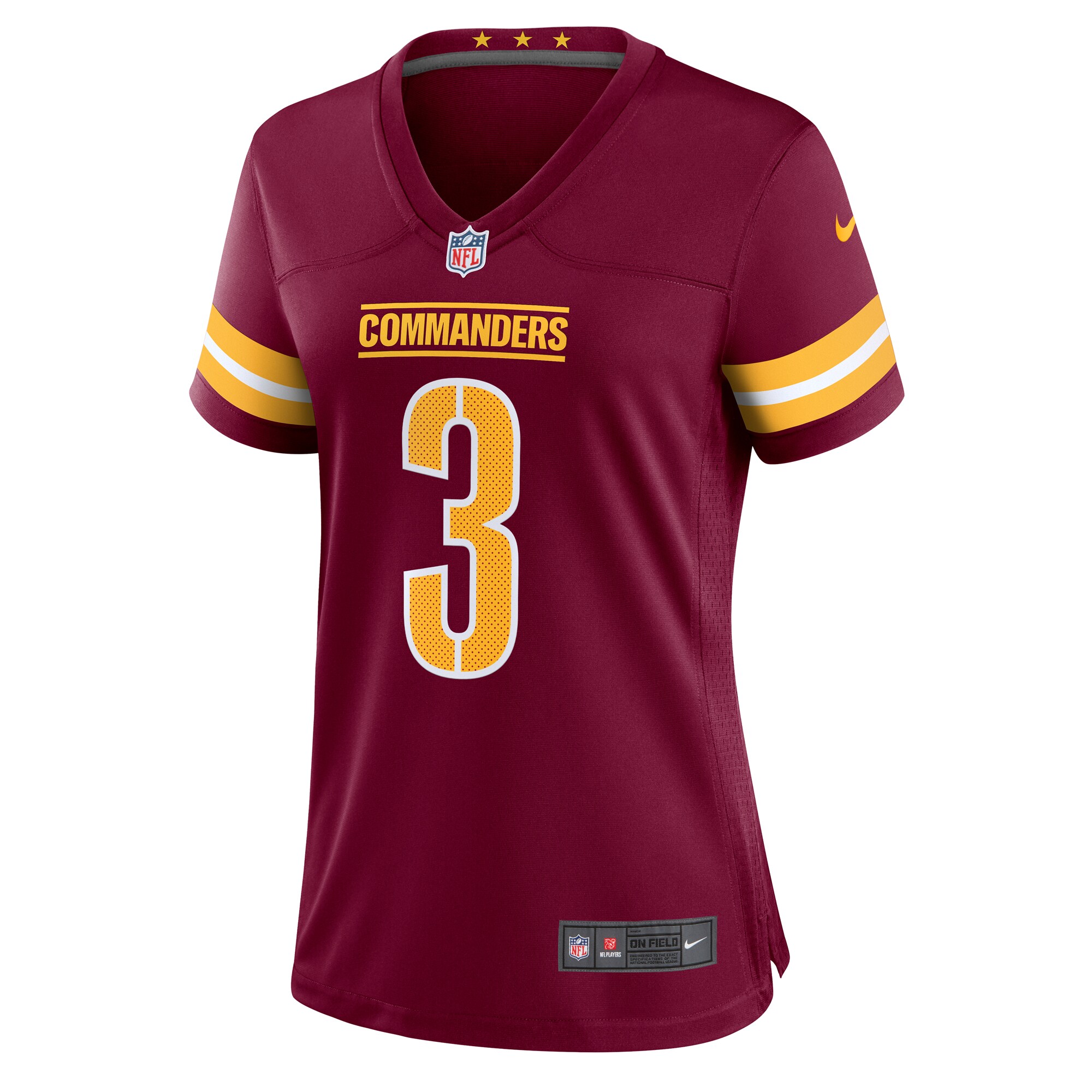 Washington Commanders Byron Pringle Burgundy Game NFL Jersey Women's