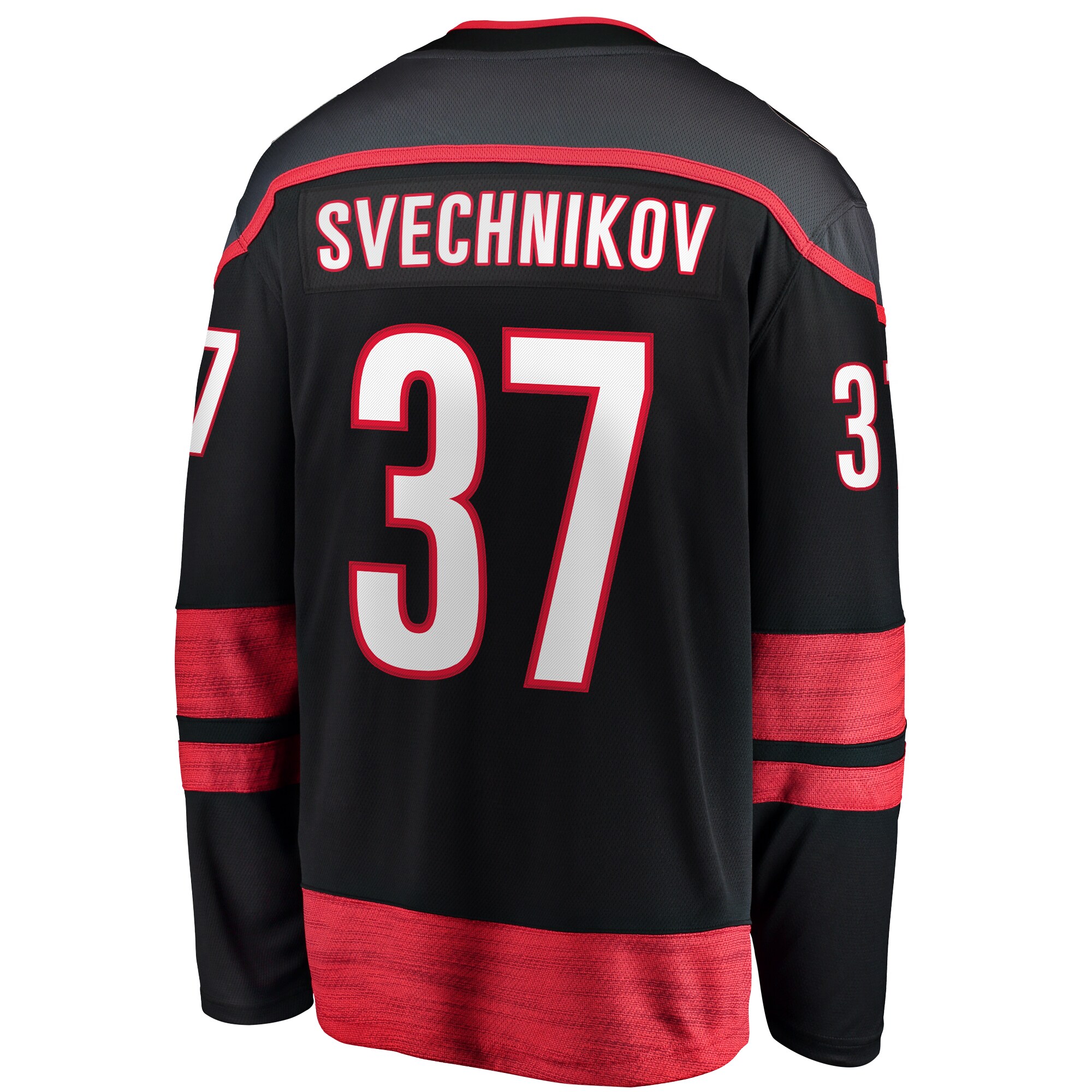 Carolina Hurricanes Andrei Svechnikov Black Home Breakaway NHL Jersey Men's