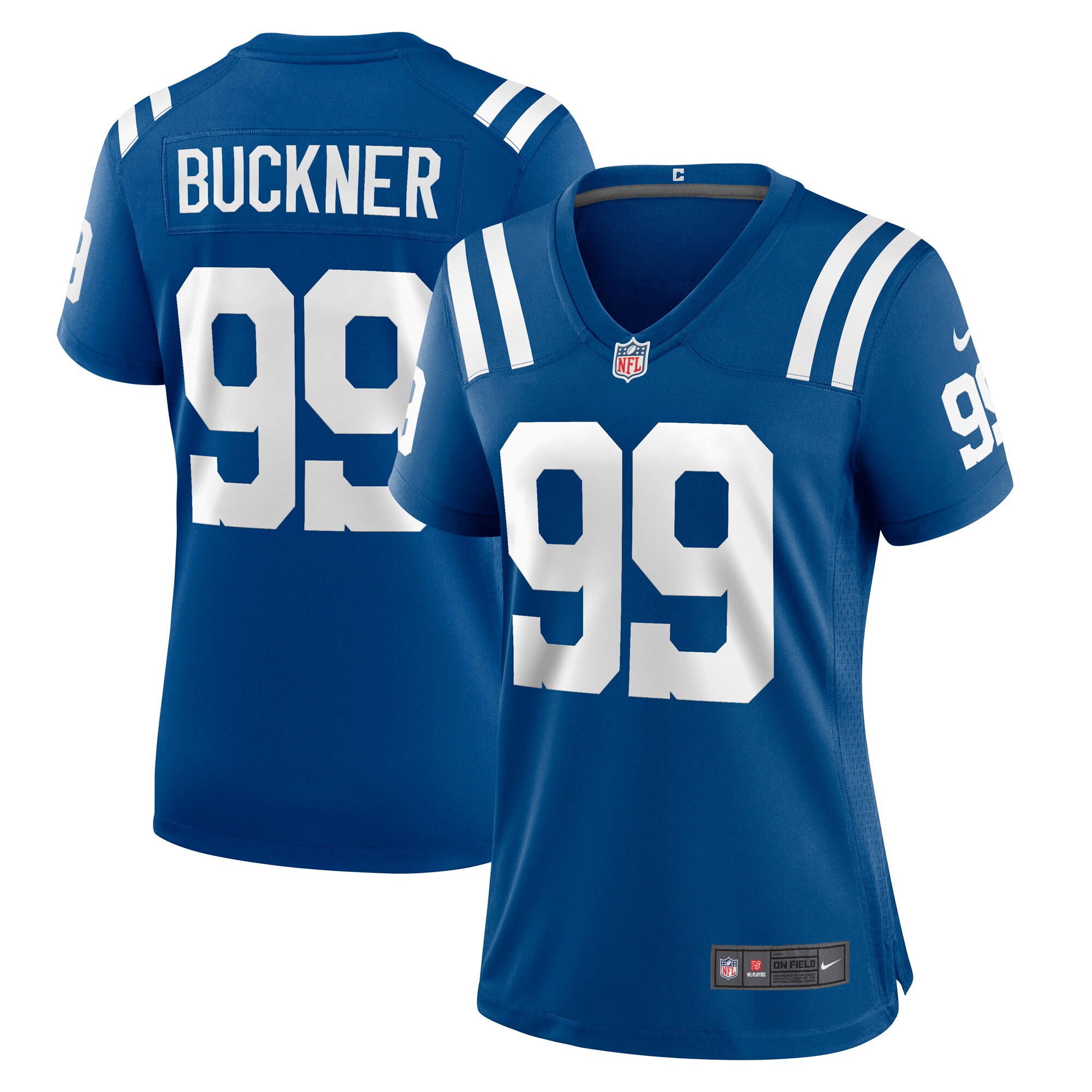 Indianapolis Colts DeForest Buckner Royal Game NFL Jersey Women's