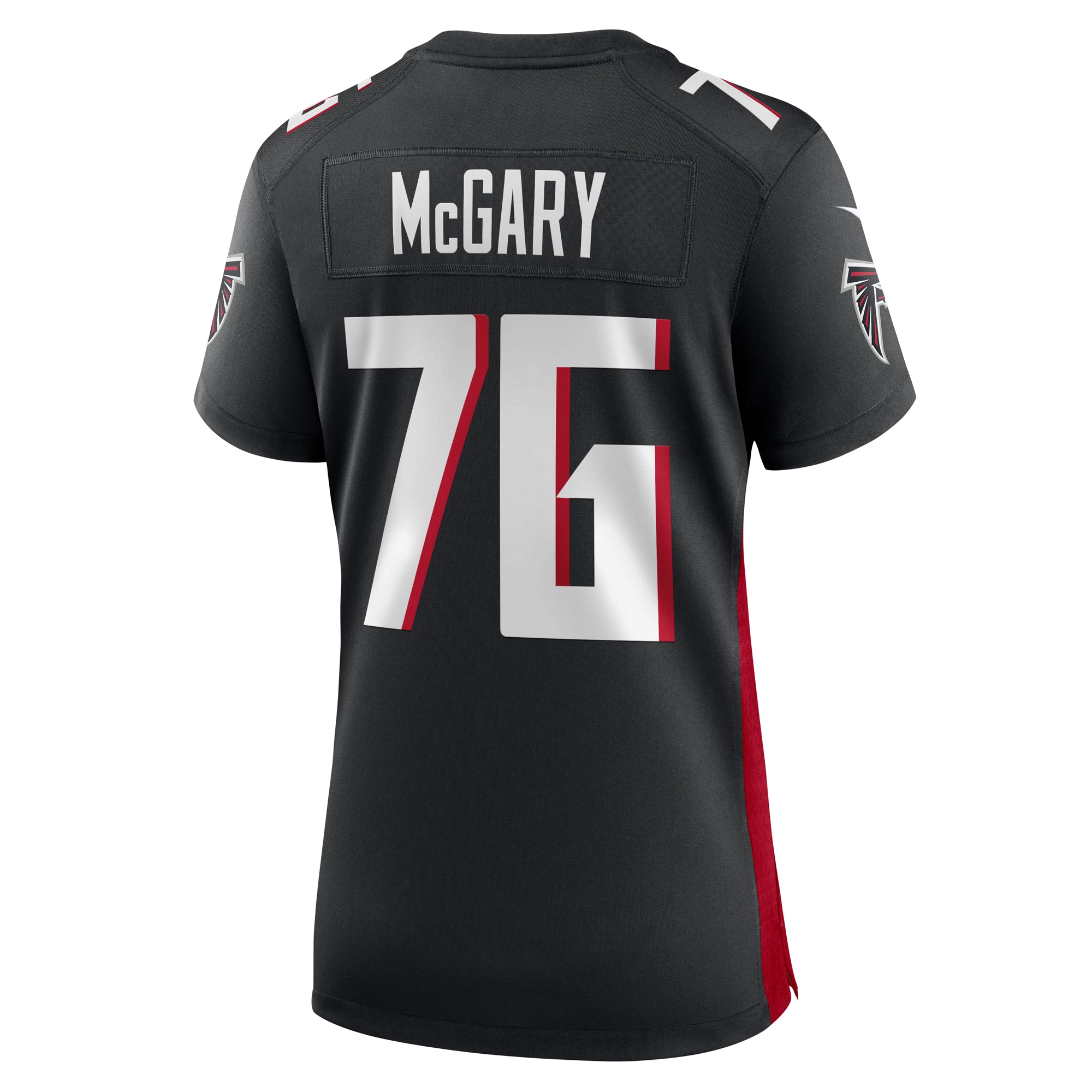 Atlanta Falcons Kaleb McGary Black Game NFL Jersey Women's