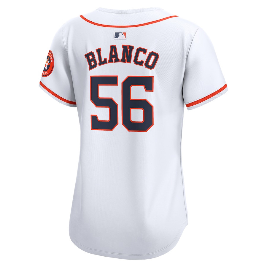 Ronel Blanco 56 Houston Astros Home Limited White MLB Jersey Women's