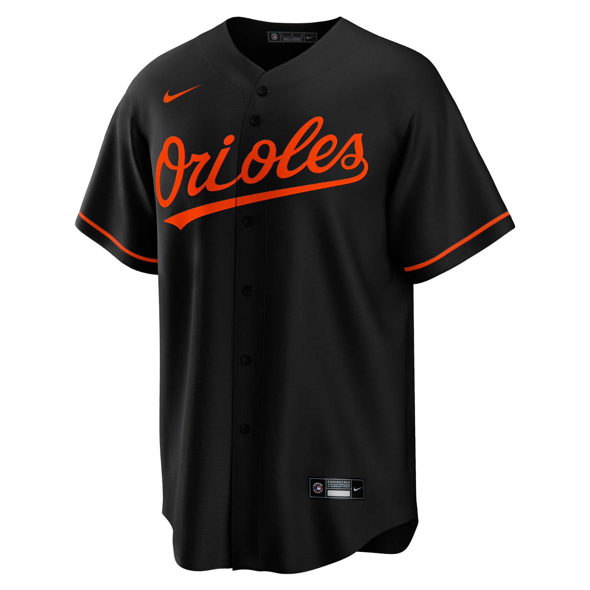 Baltimore Orioles Black Alternate Team MLB Jersey Men's