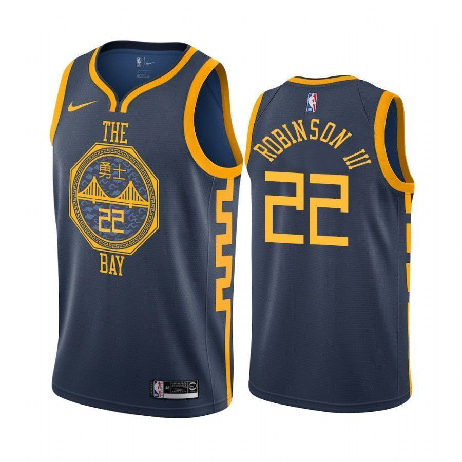 Golden State Warriors Glenn Robinson Iii 22 City NBA Jersey Men's