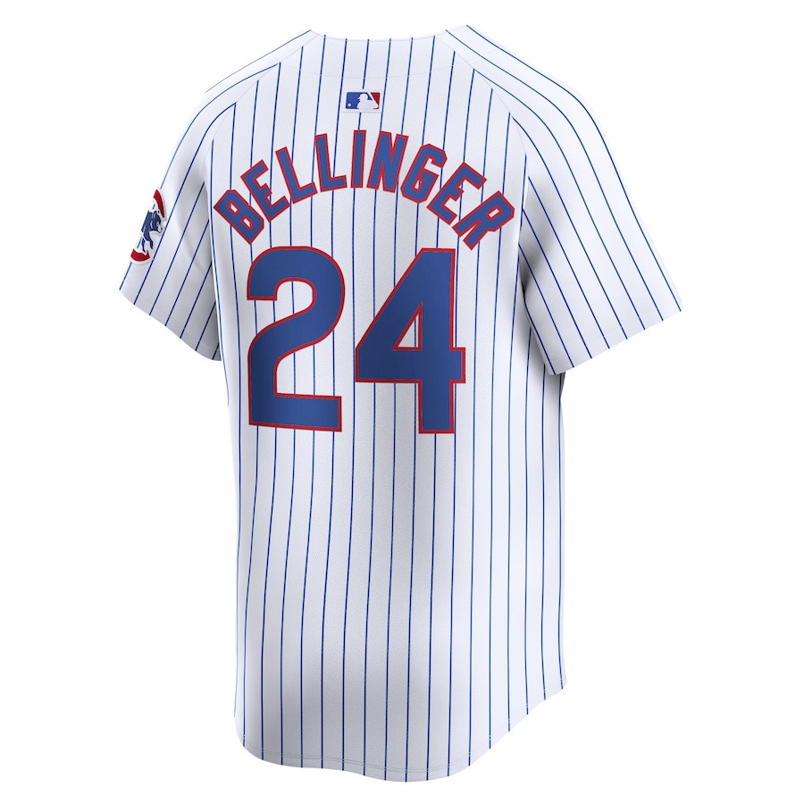 Cody Bellinger 24 Chicago Cubs Home Limited Player White MLB Jersey Men's