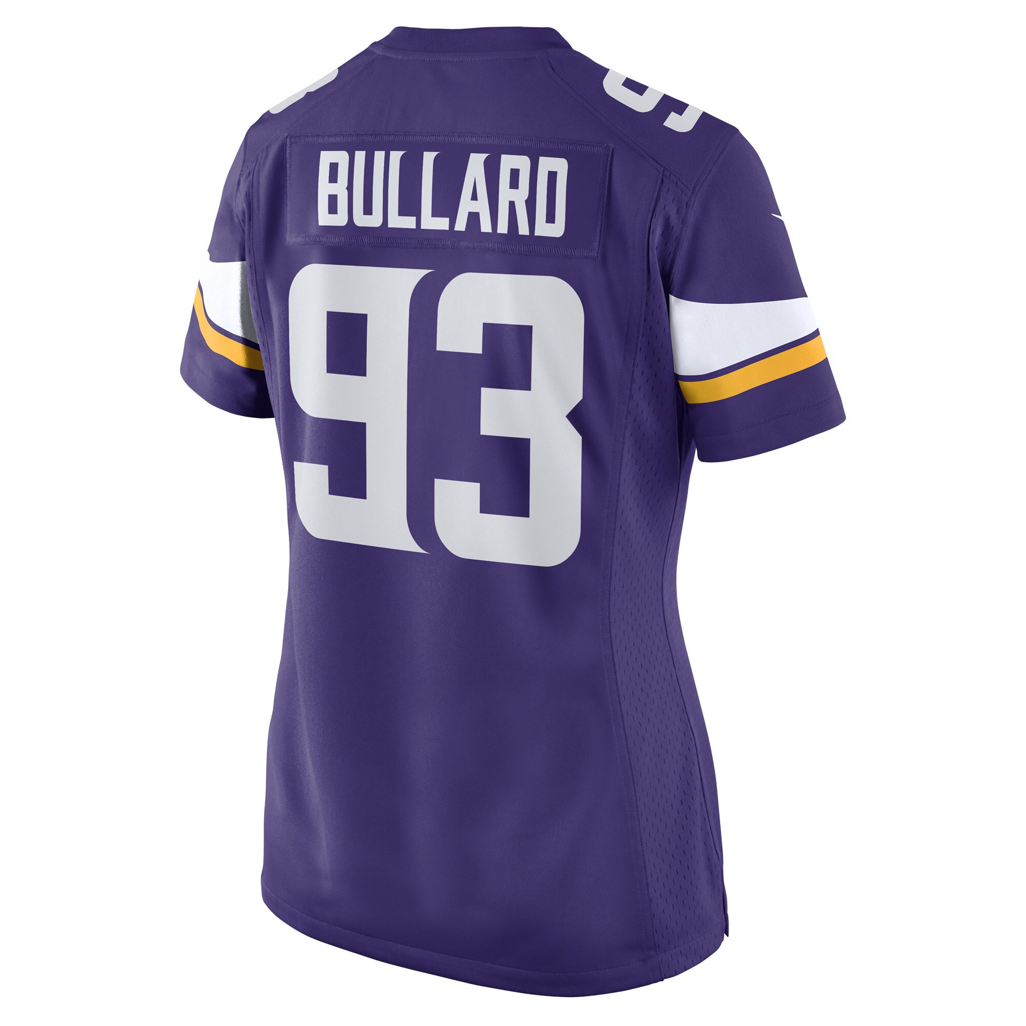 Minnesota Vikings Jonathan Bullard Purple Game Player NFL Jersey Women's
