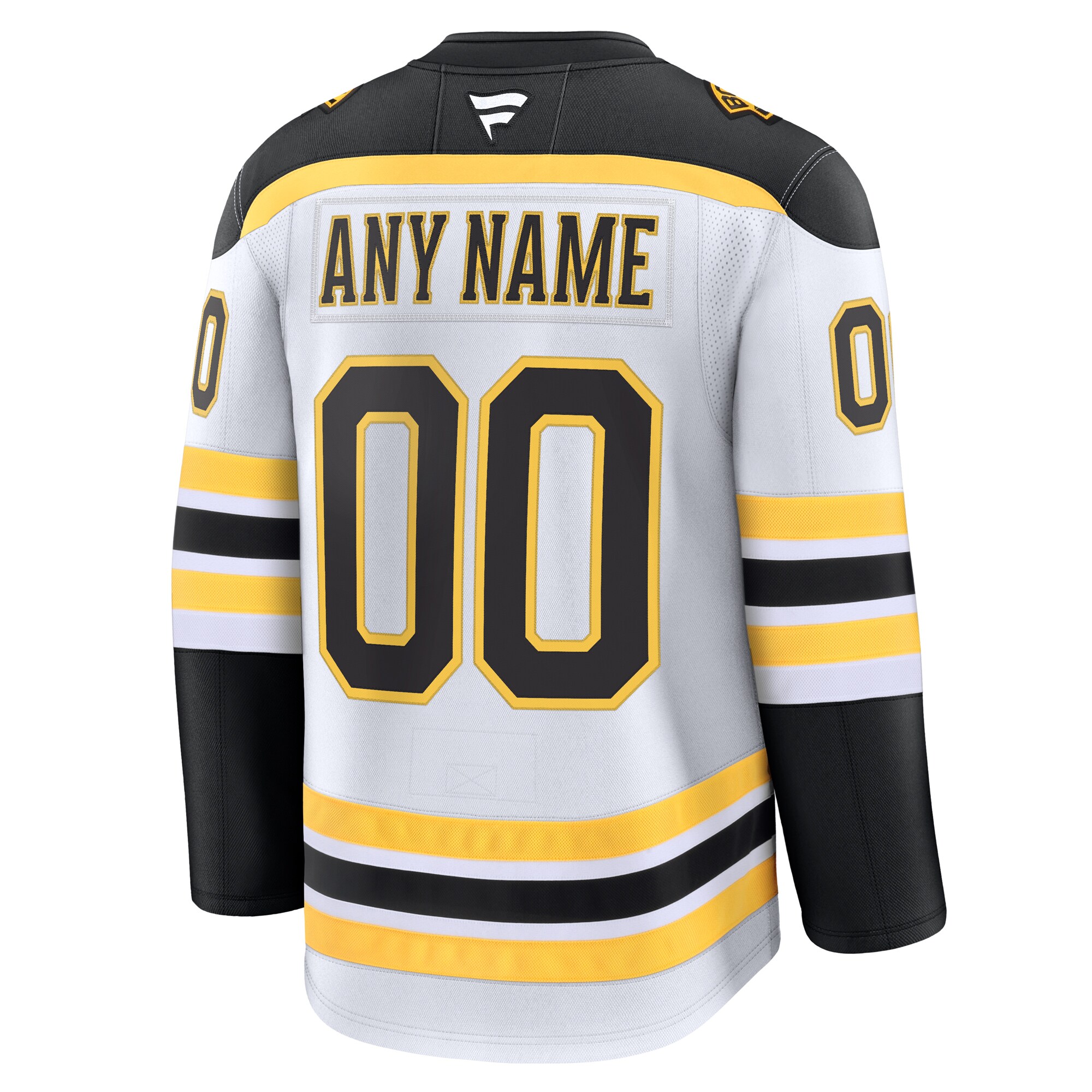 Boston Bruins White Away Premium Custom NHL Jersey Men's