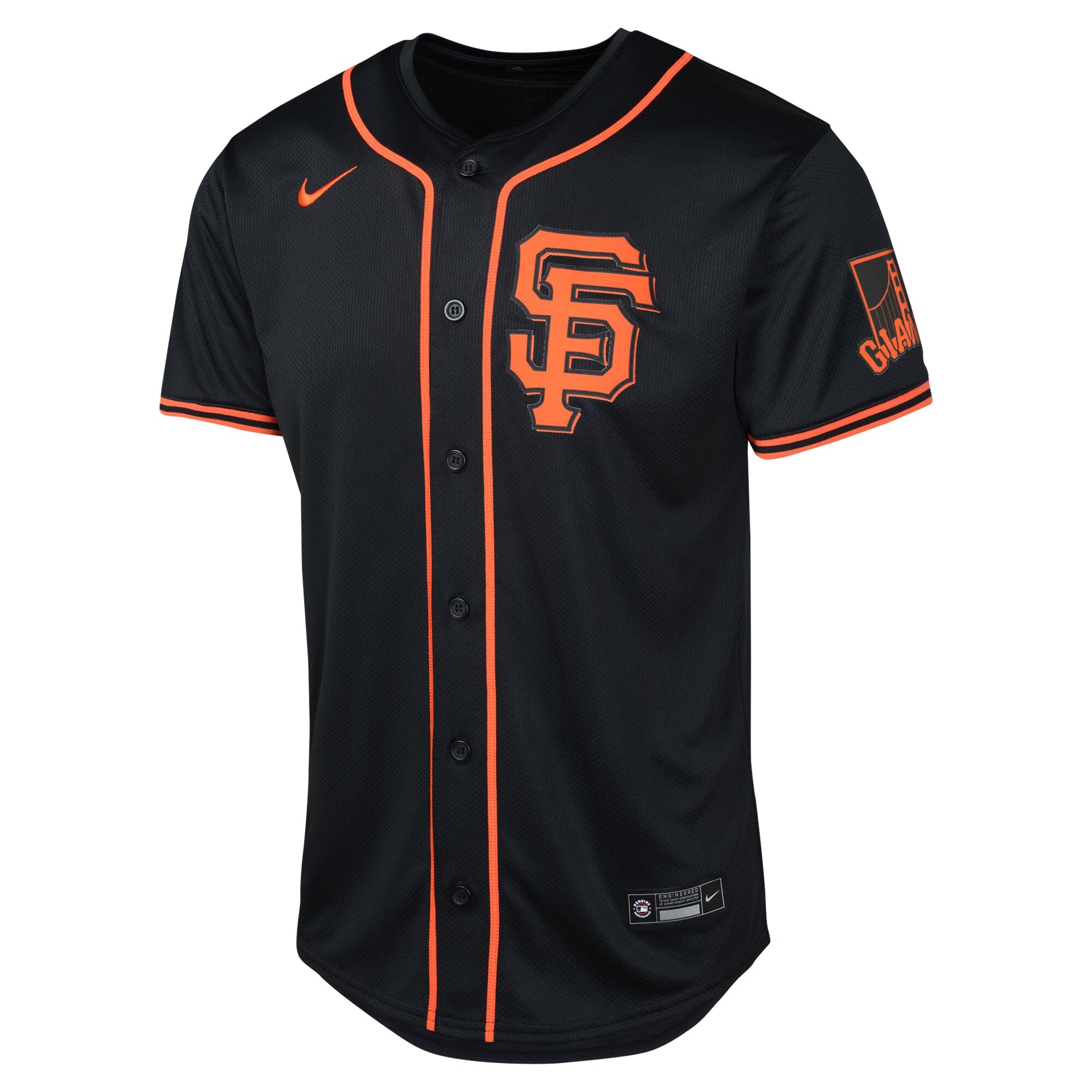San Francisco Giants Black Alternate Limited MLB Jersey Youth