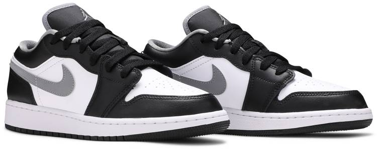 Air Jordan 1 Low GS Black Medium Grey 553560-040