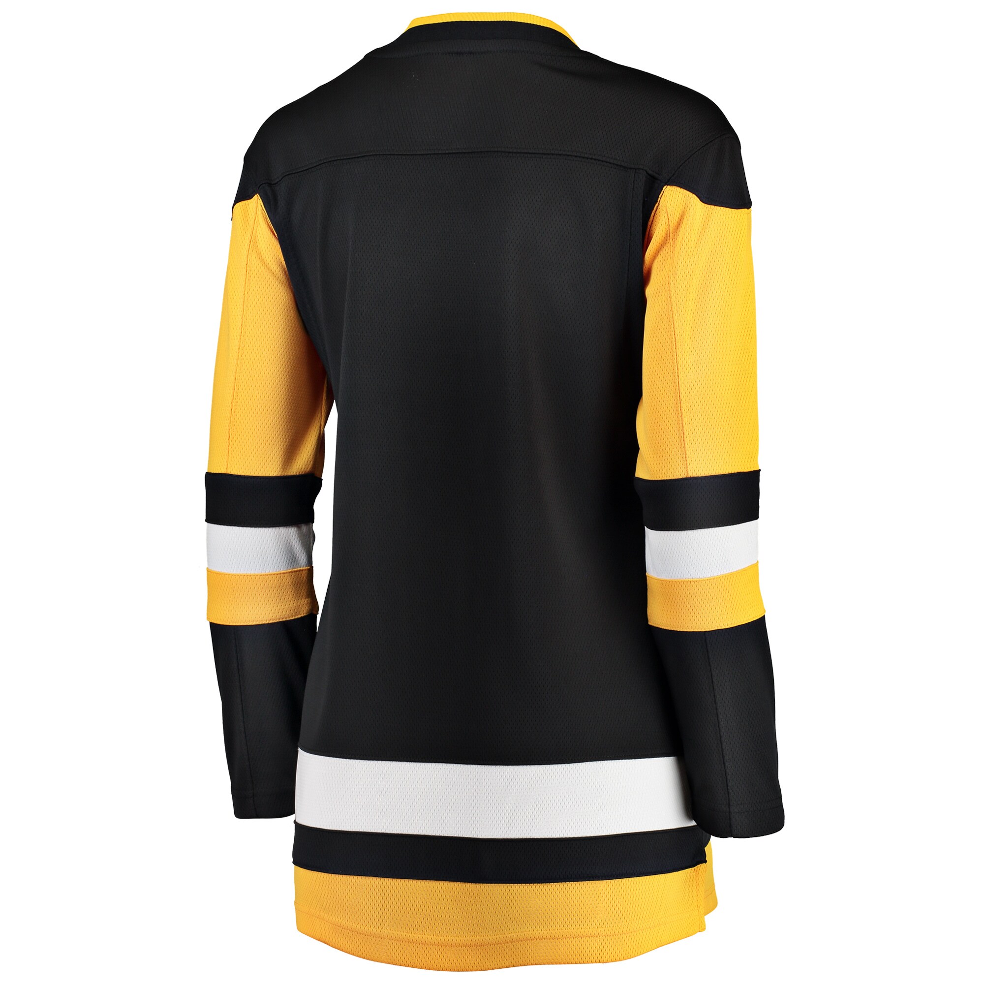 Pittsburgh Penguins Black Breakaway Home NHL Jersey Women's