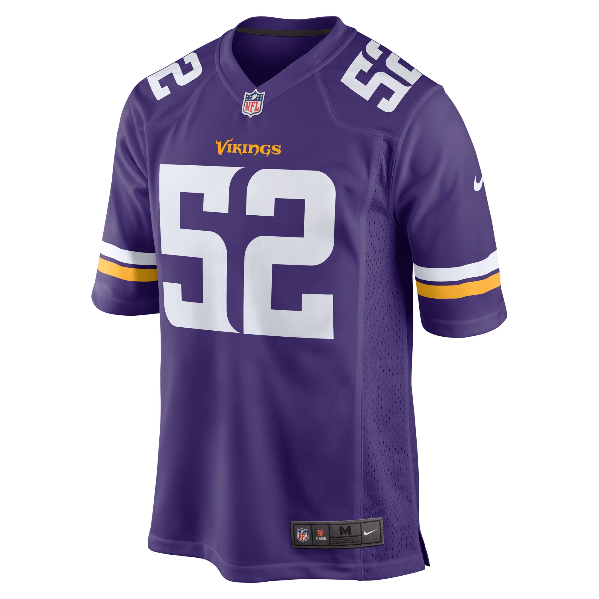 Minnesota Vikings Jihad Ward Purple Team Game NFL Jersey Men's