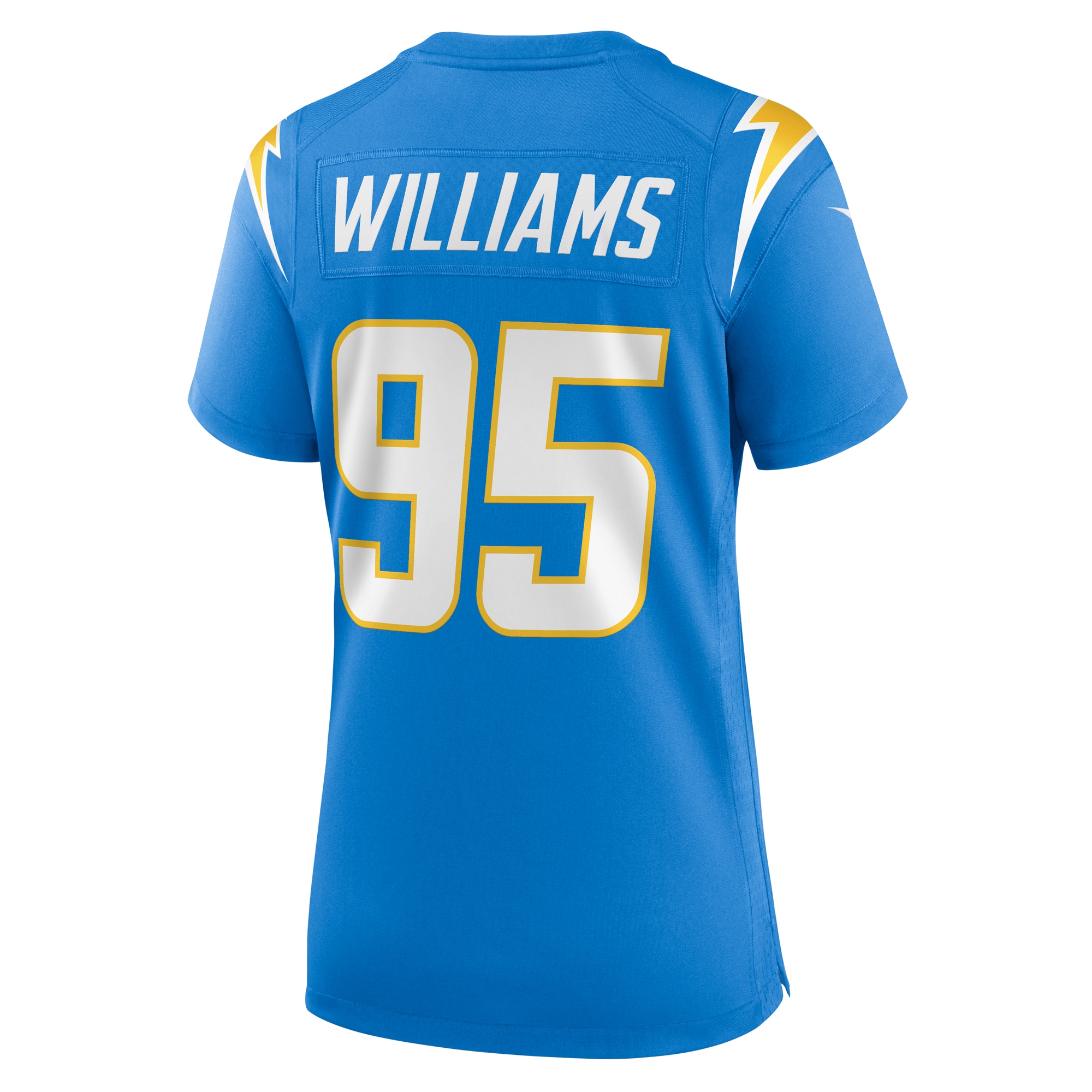Los Angeles Chargers Nicholas Williams Powder Blue Team Game NFL Jersey Women's