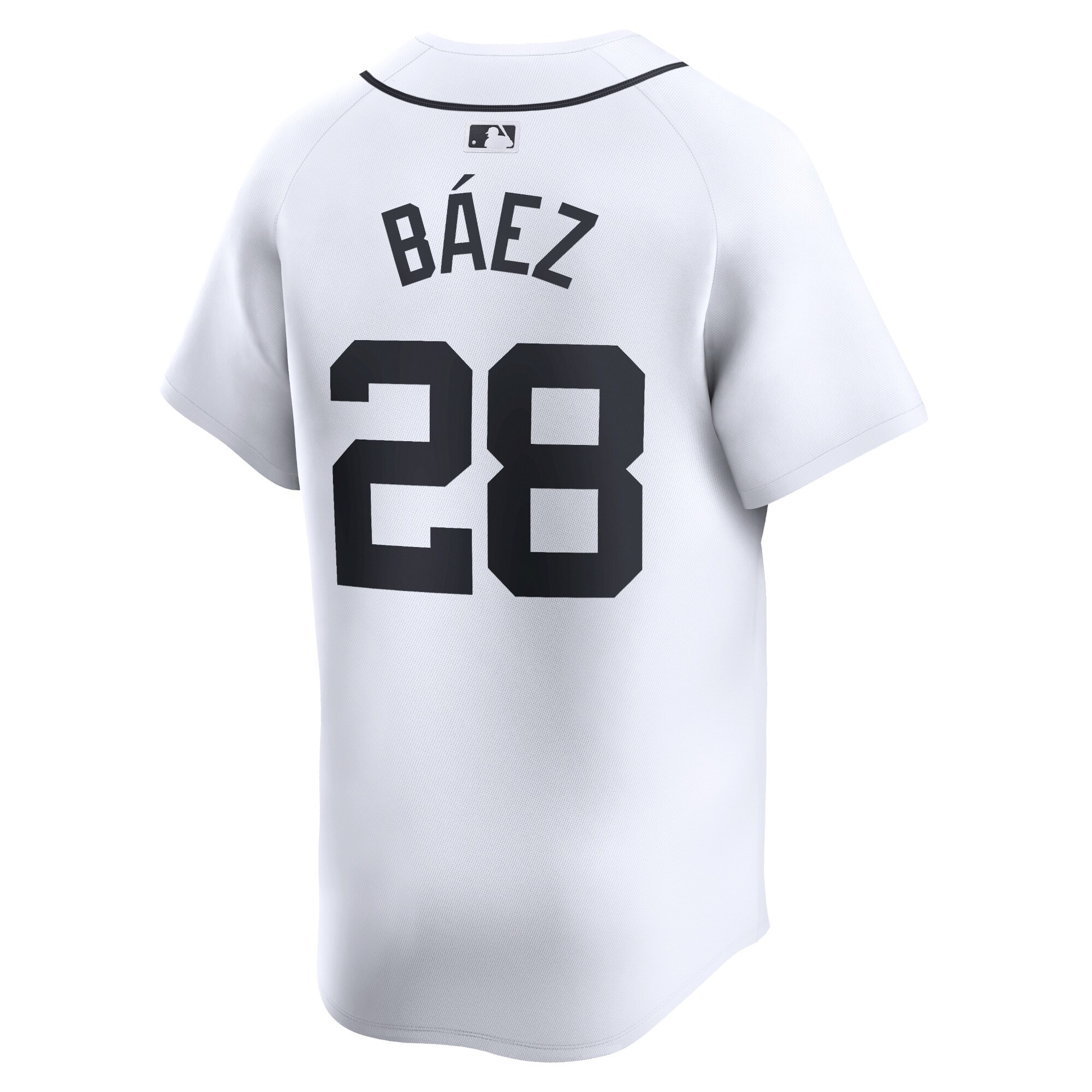 Detroit Tigers Javier Baez White Home Limited Player MLB Jersey Men's