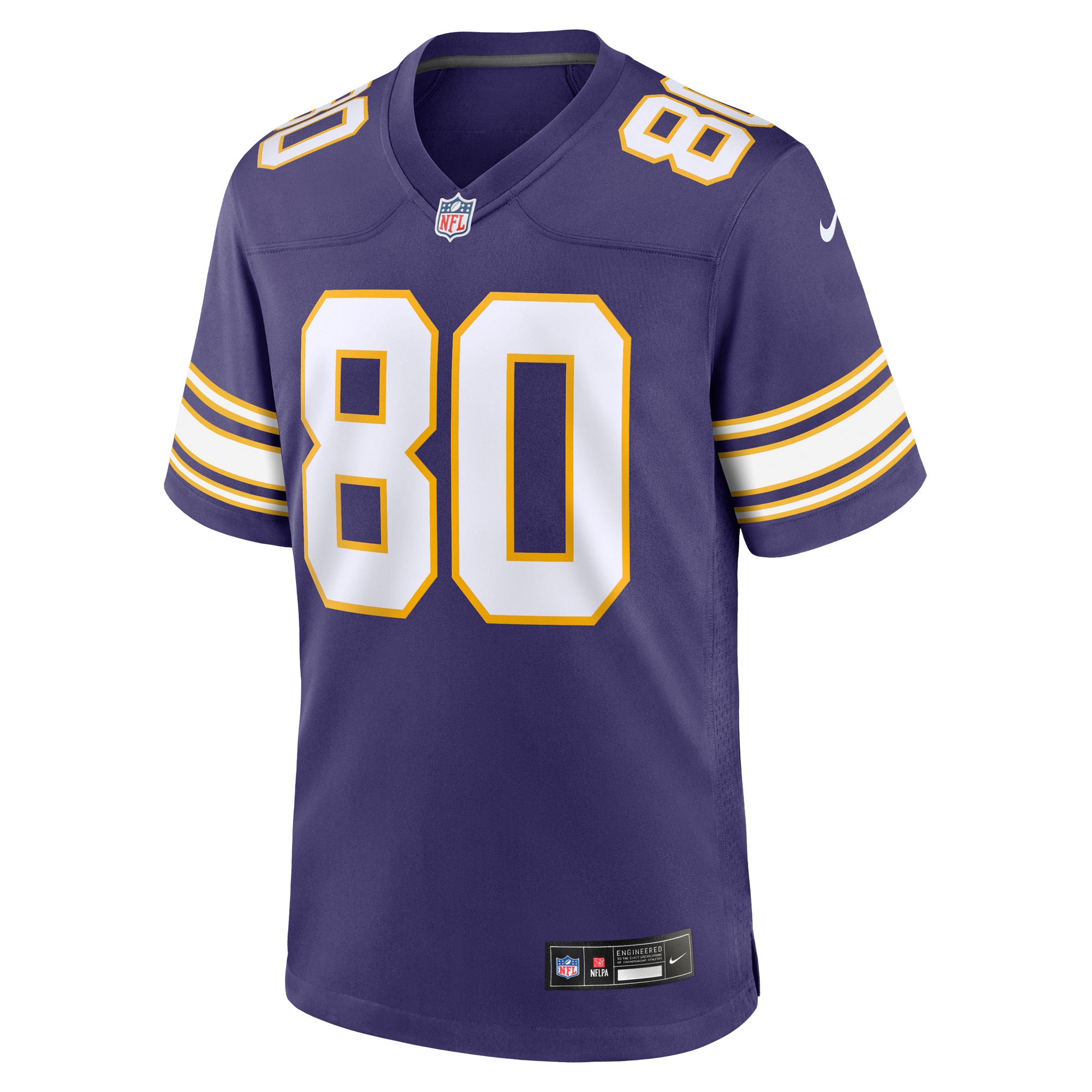 Minnesota Vikings Cris Carter Purple Classic Retired Player Game NFL Jersey Men's