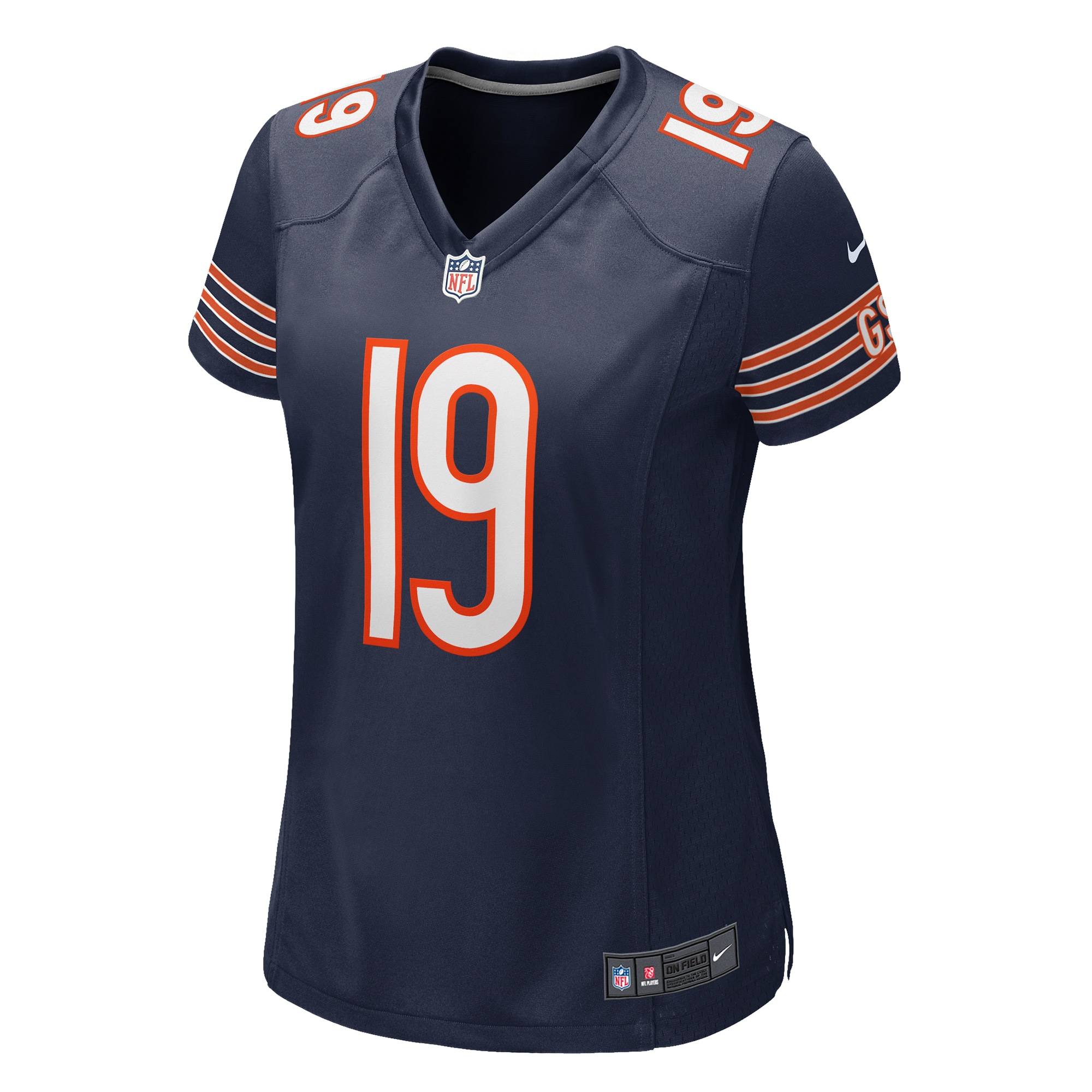 Chicago Bears Tory Taylor Navy Game NFL Jersey Women's