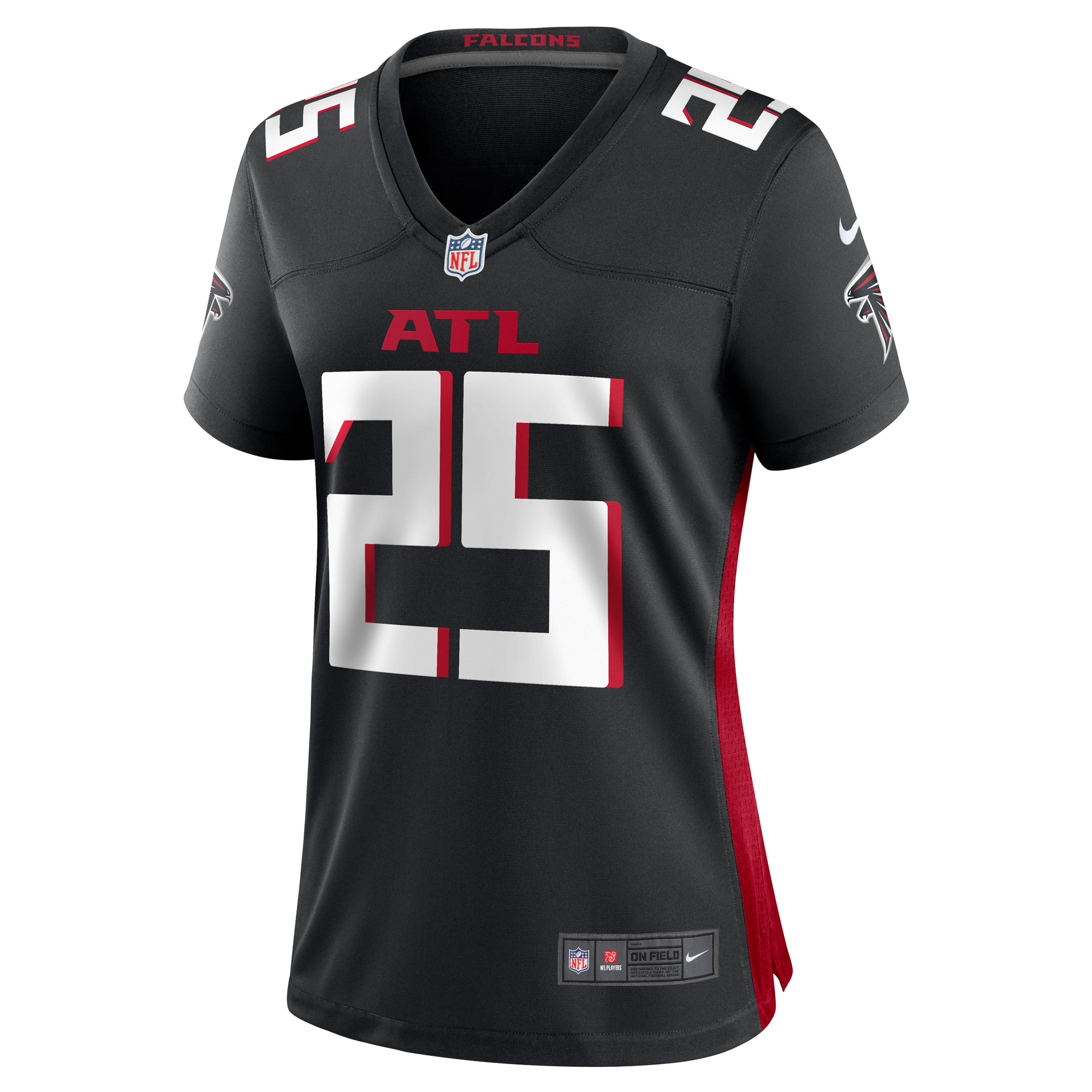 Atlanta Falcons Tyler Allgeier Black Player Game NFL Jersey Women's