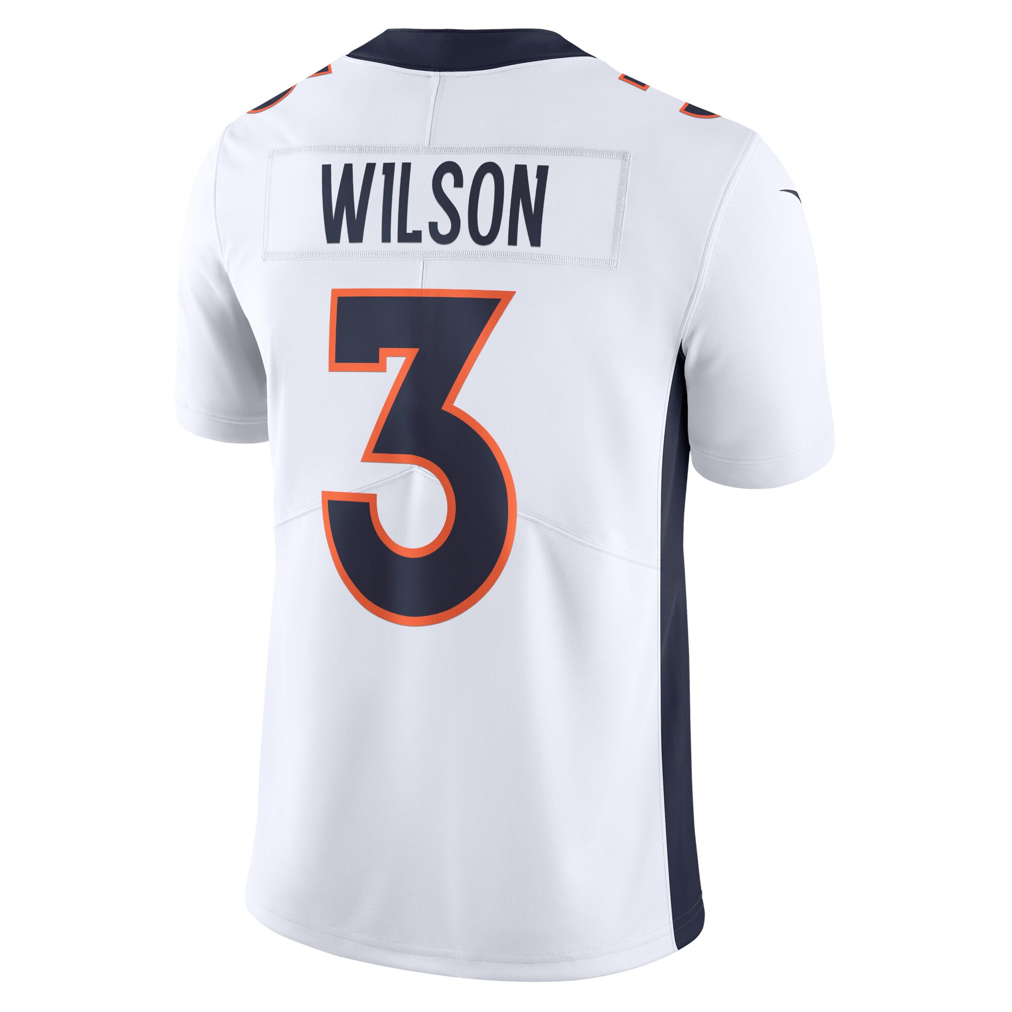Denver Broncos Russell Wilson White Vapor Untouchable Limited NFL Jersey Men's