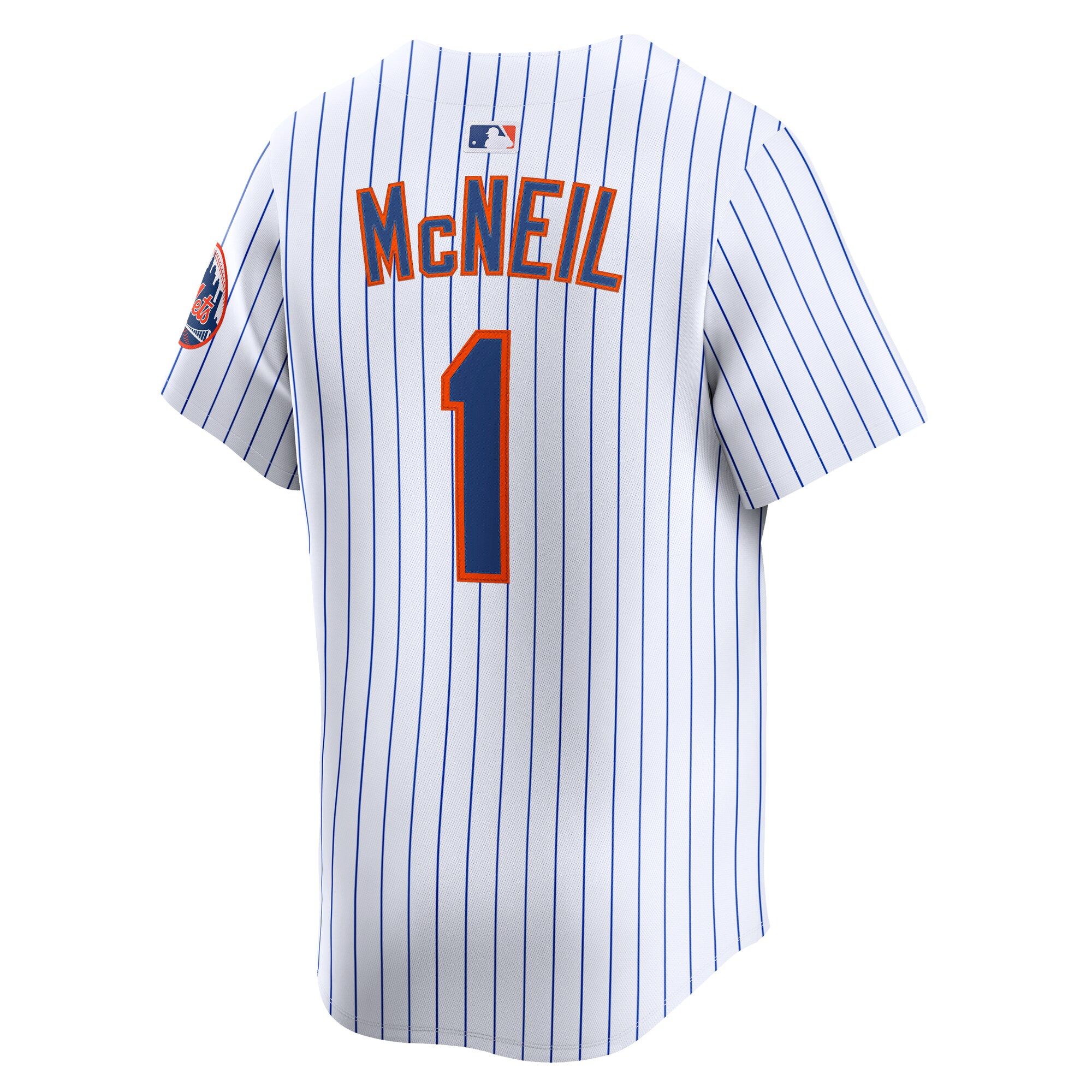 New York Mets Jeff McNeil White Alternate Limited Player MLB Jersey Men's