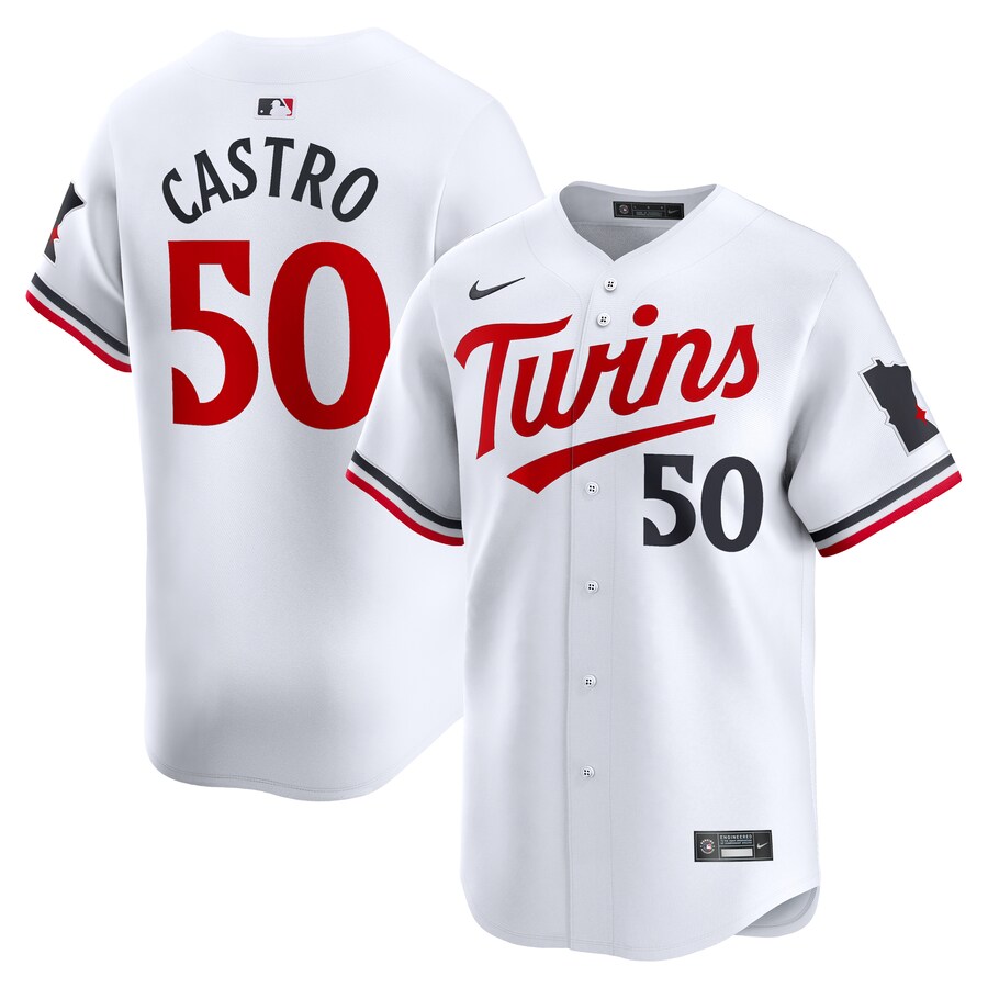 Willi Castro Minnesota Twins Home Limited Player Jersey White