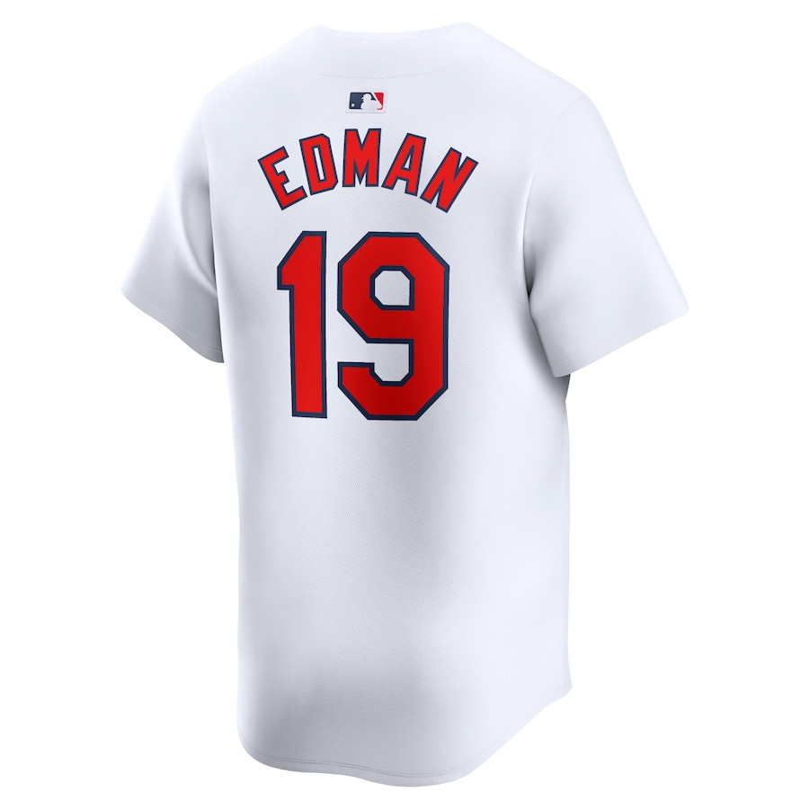 Tommy Edman 19 St. Louis Cardinals Home Limited White MLB Jersey Men's