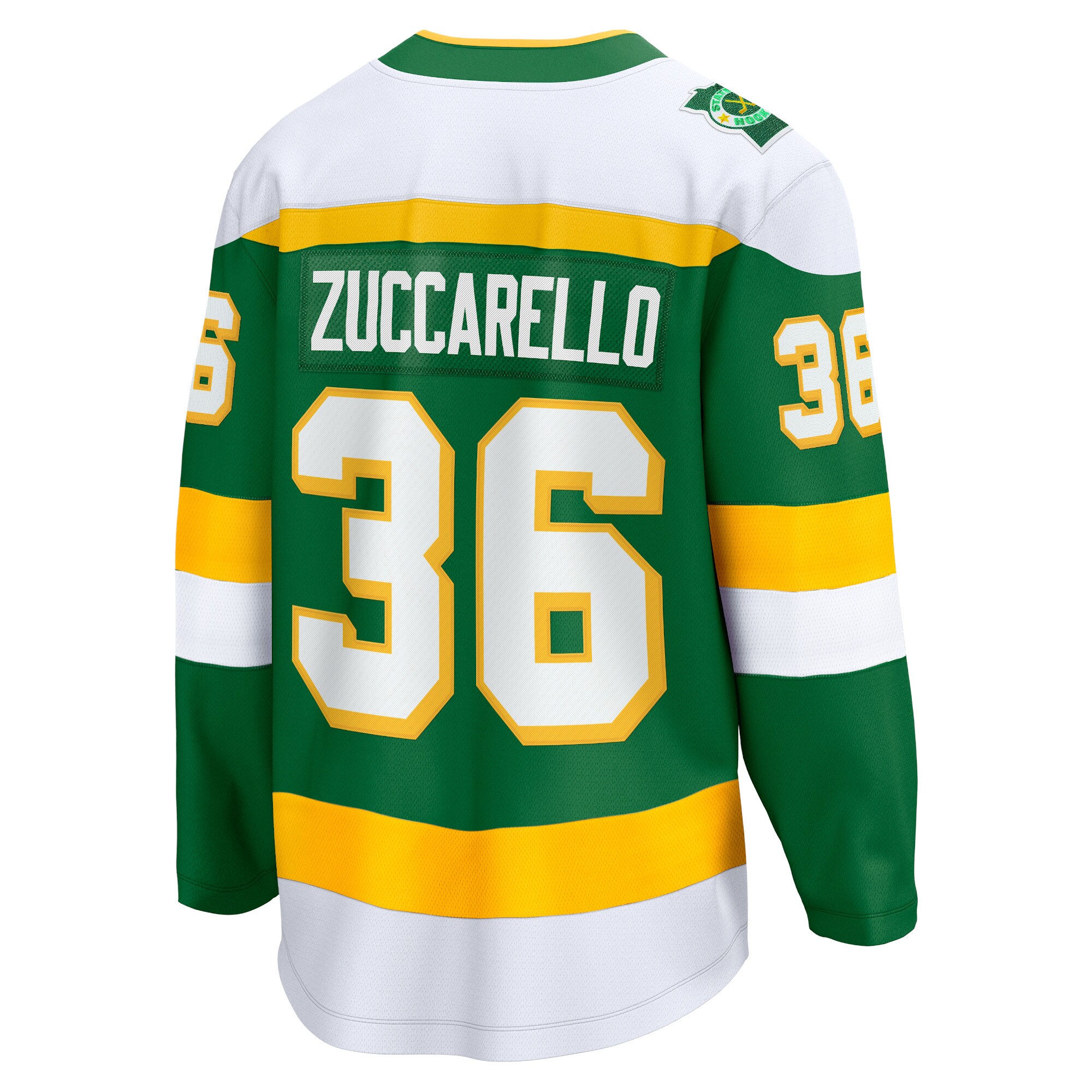 Minnesota Wild Mats Zuccarello Green Alternate Premier Breakaway Player NHL Jersey Men's