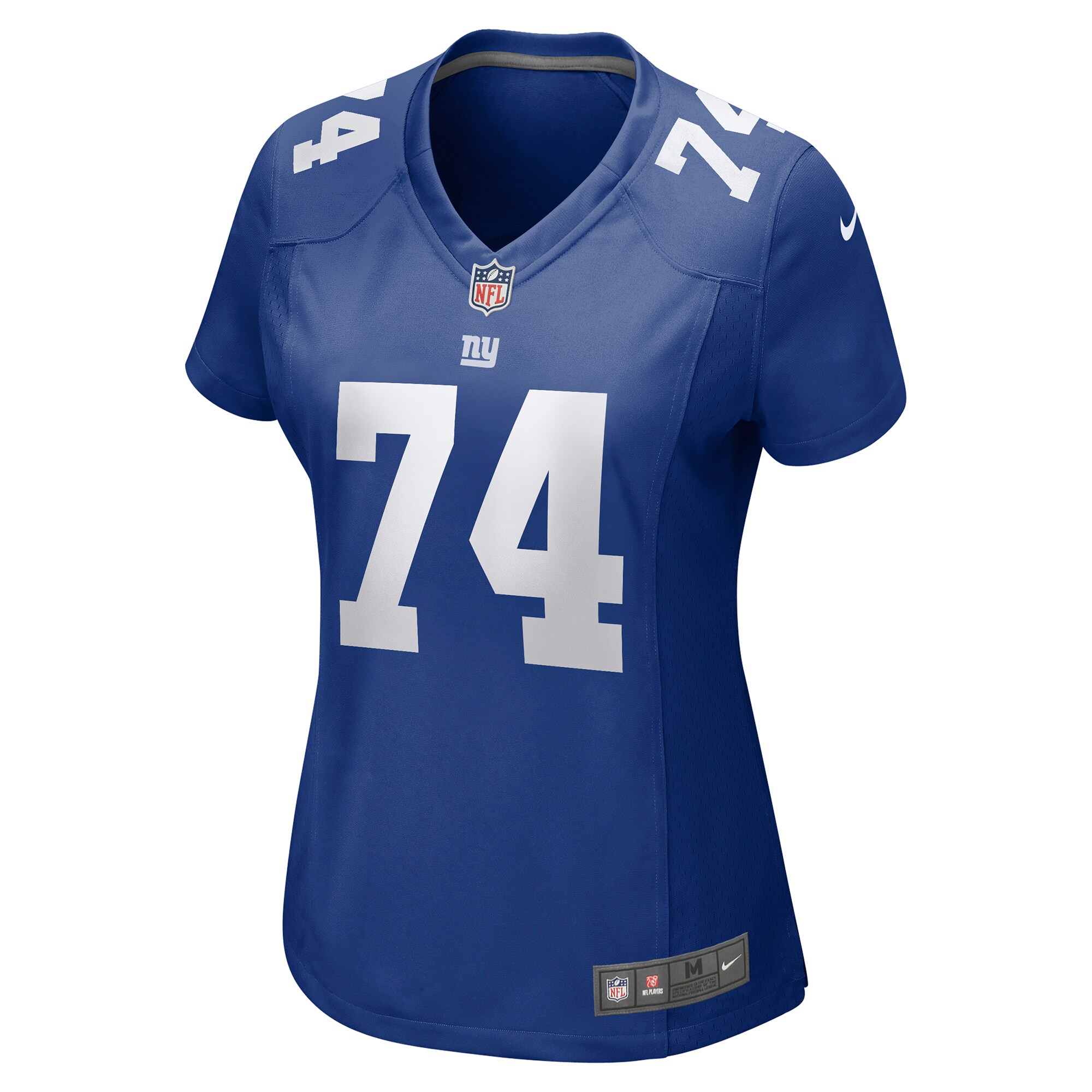 New York Giants Greg Van Roten Royal Team Game NFL Jersey Women's