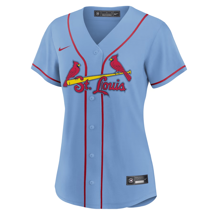 Paul Goldschmidt 46 St. Louis Cardinals Alternate Light Blue MLB Jersey Women's