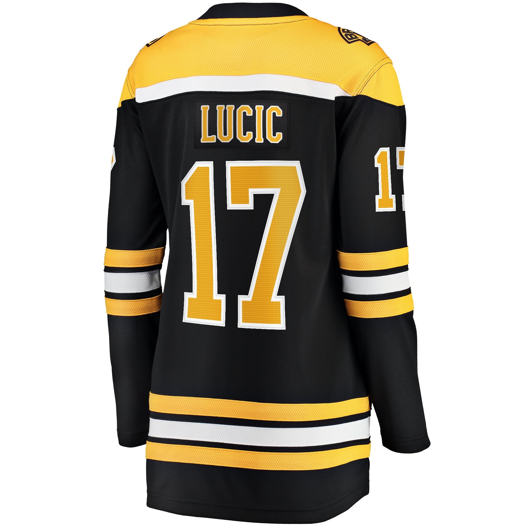 Milan Lucic 17 Boston Bruins Home Breakaway Women, Black NHL Jersey Women's