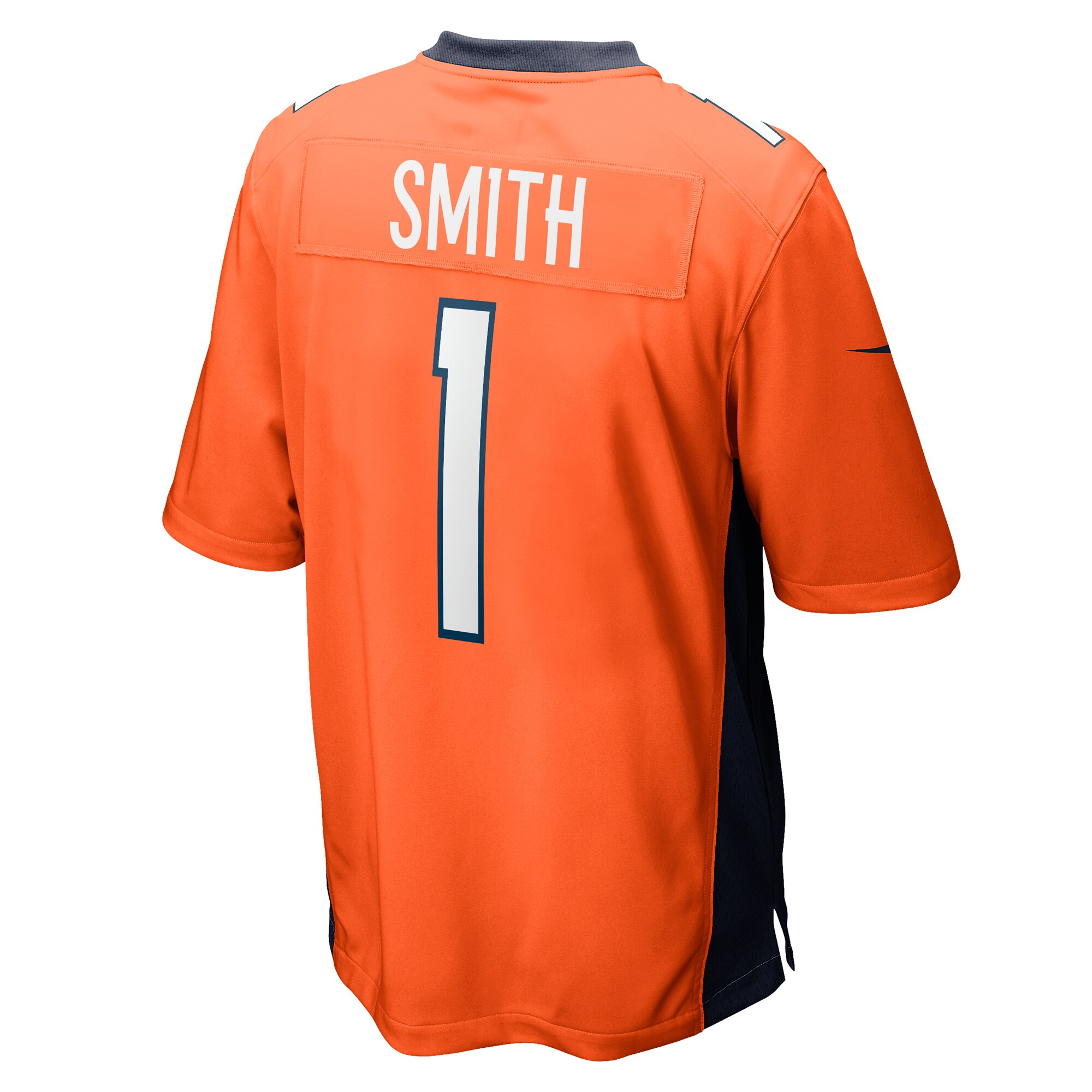 Denver Broncos Tremon Smith Orange Game NFL Jersey Men's