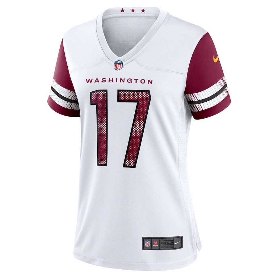 Terry McLaurin 17 Washington Commanders Game White NFL Jersey Women's