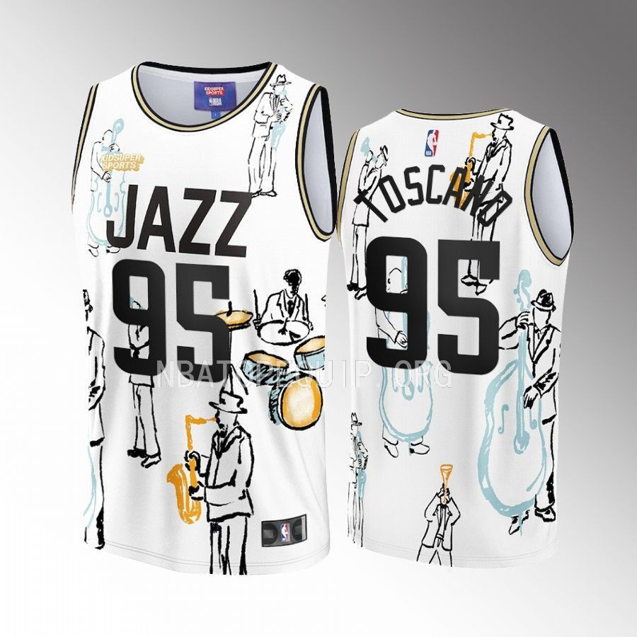 Juan Toscano-Anderson 95 Utah Jazz KidSuper Studio Unisex Hometown NBA Jersey Unisex