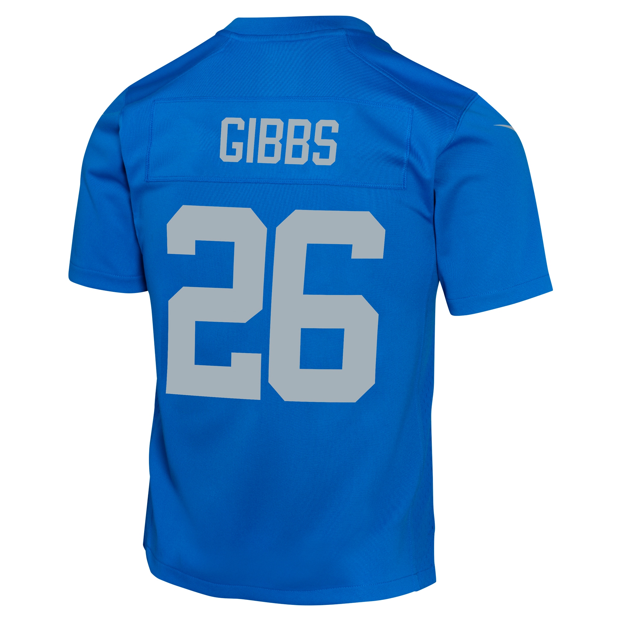 Detroit Lions Jahmyr Gibbs Blue Alternate Game NFL Jersey Youth