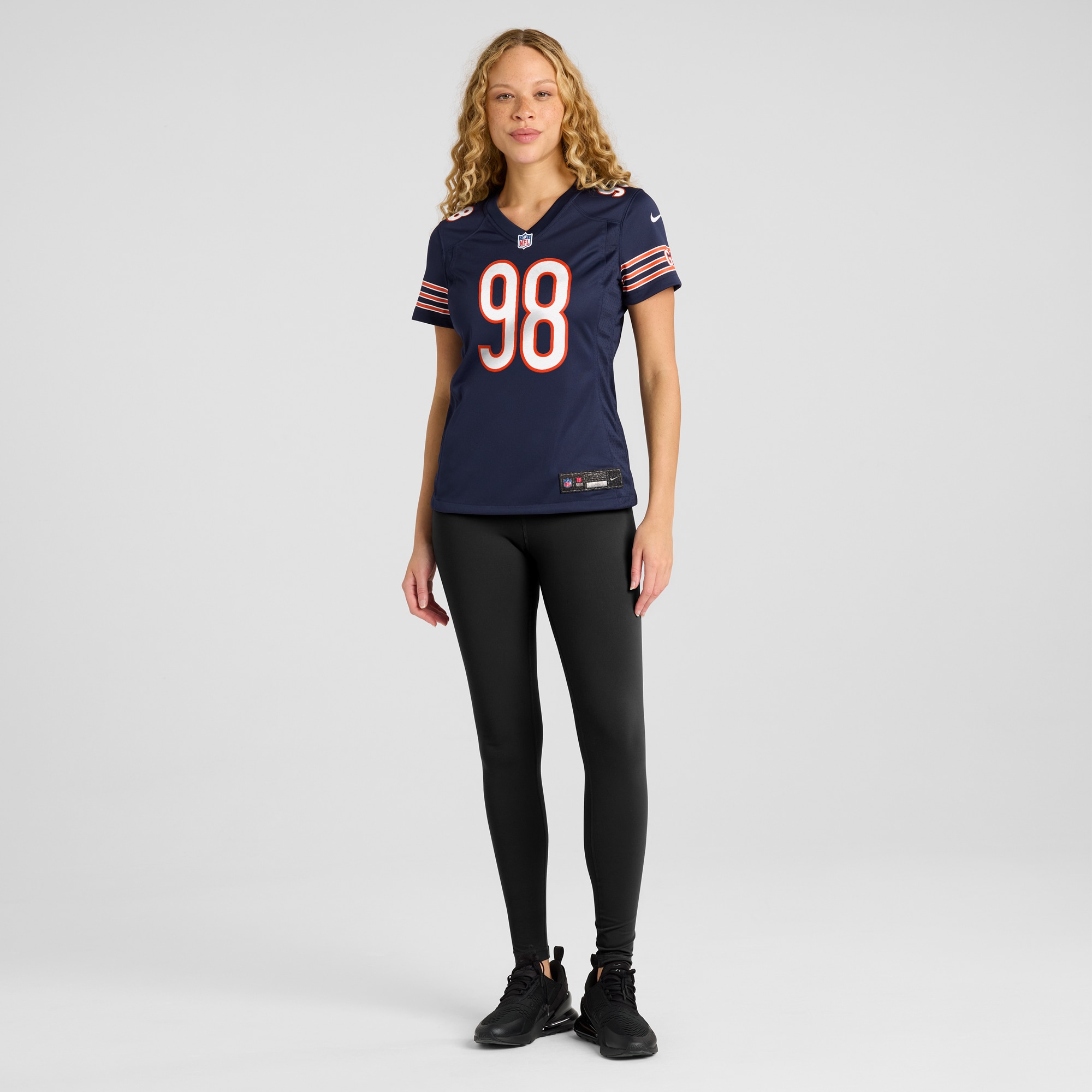Chicago Bears Montez Sweat Navy Game NFL Jersey Women's