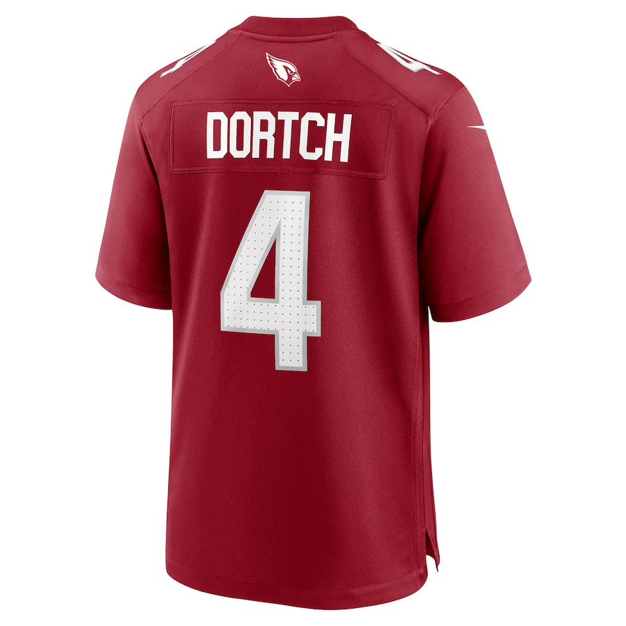 Greg Dortch 4 Arizona Cardinals Team Game Cardinal NFL Jersey Men's