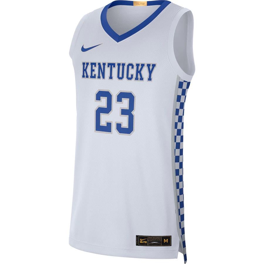 Anthony Davis Kentucky Wildcats Player Limited White NCAA Jersey Men's