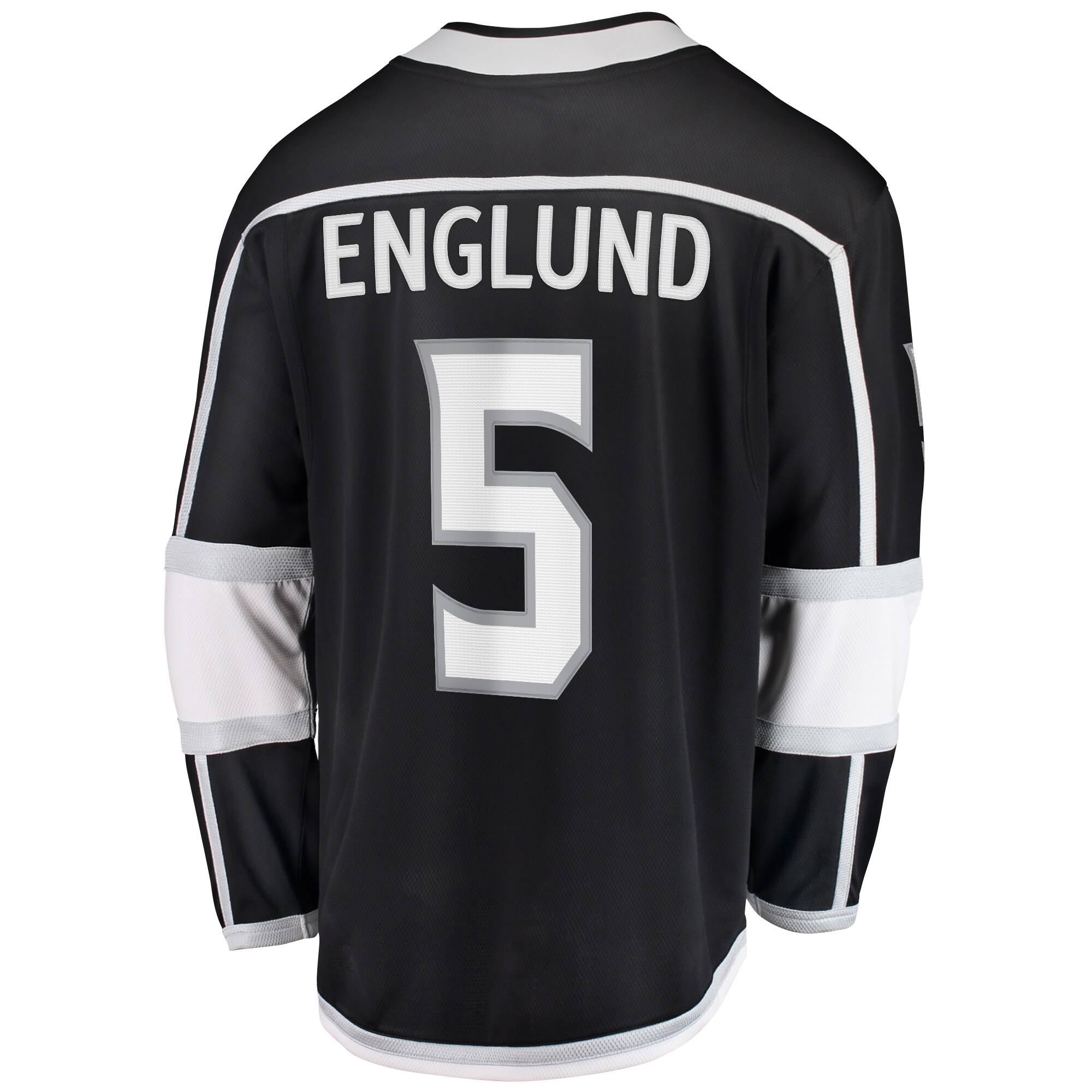 Los Angeles Kings Andreas Englund Black Home Premier Breakaway Player NHL Jersey Men's