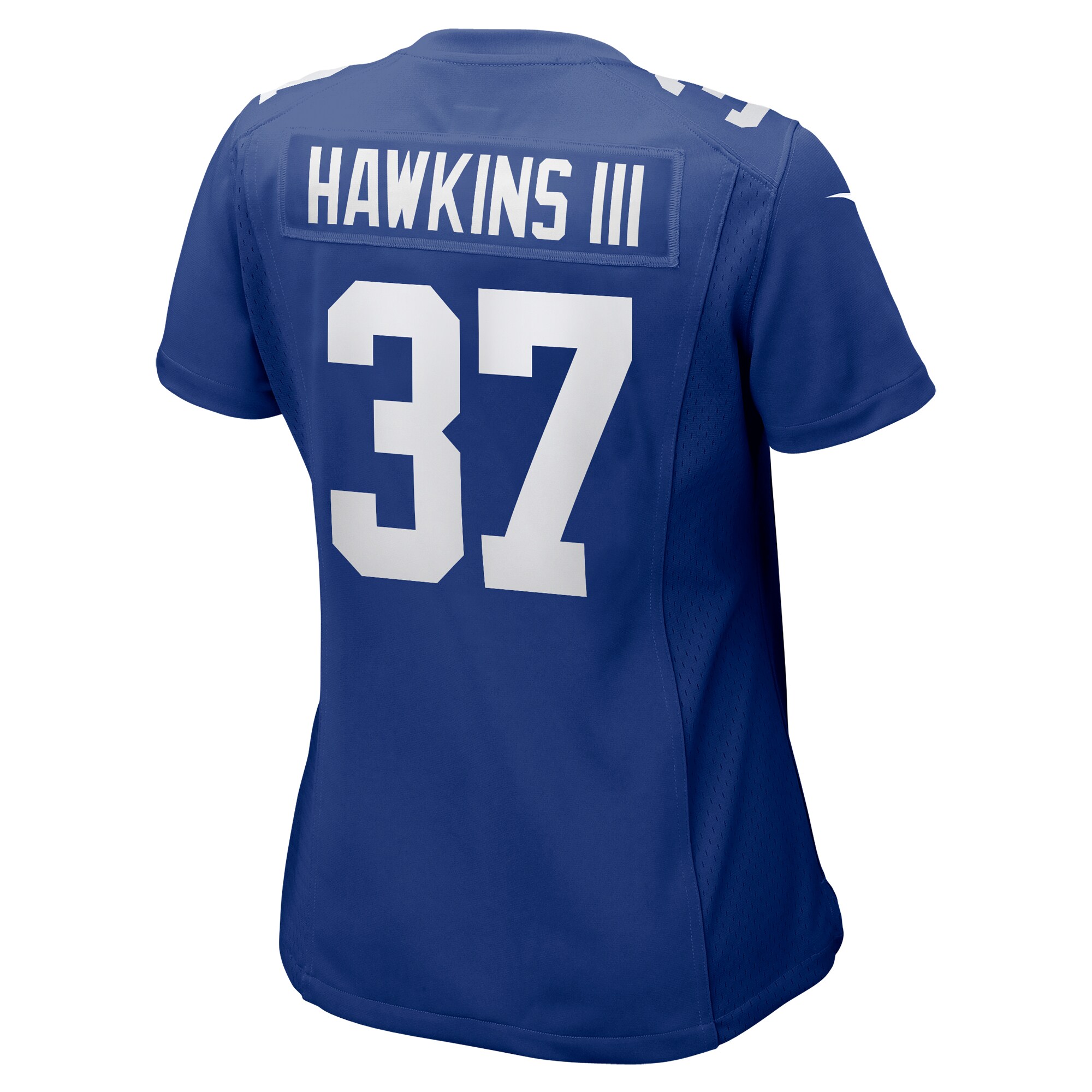 New York Giants Tre Hawkins Royal Game NFL Jersey Women's
