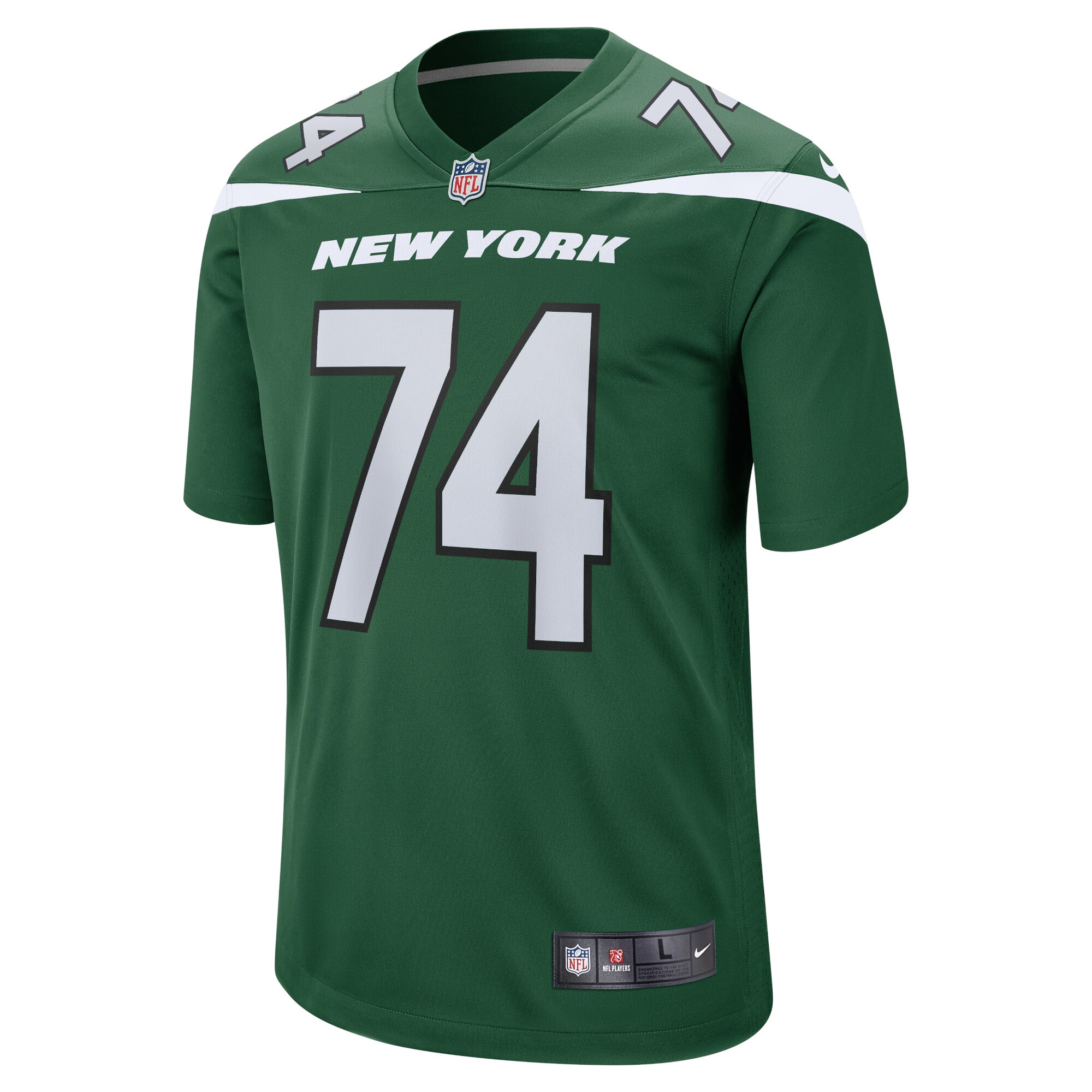 New York Jets Nick Mangold Gotham Green Retired Player NFL Jersey Men's