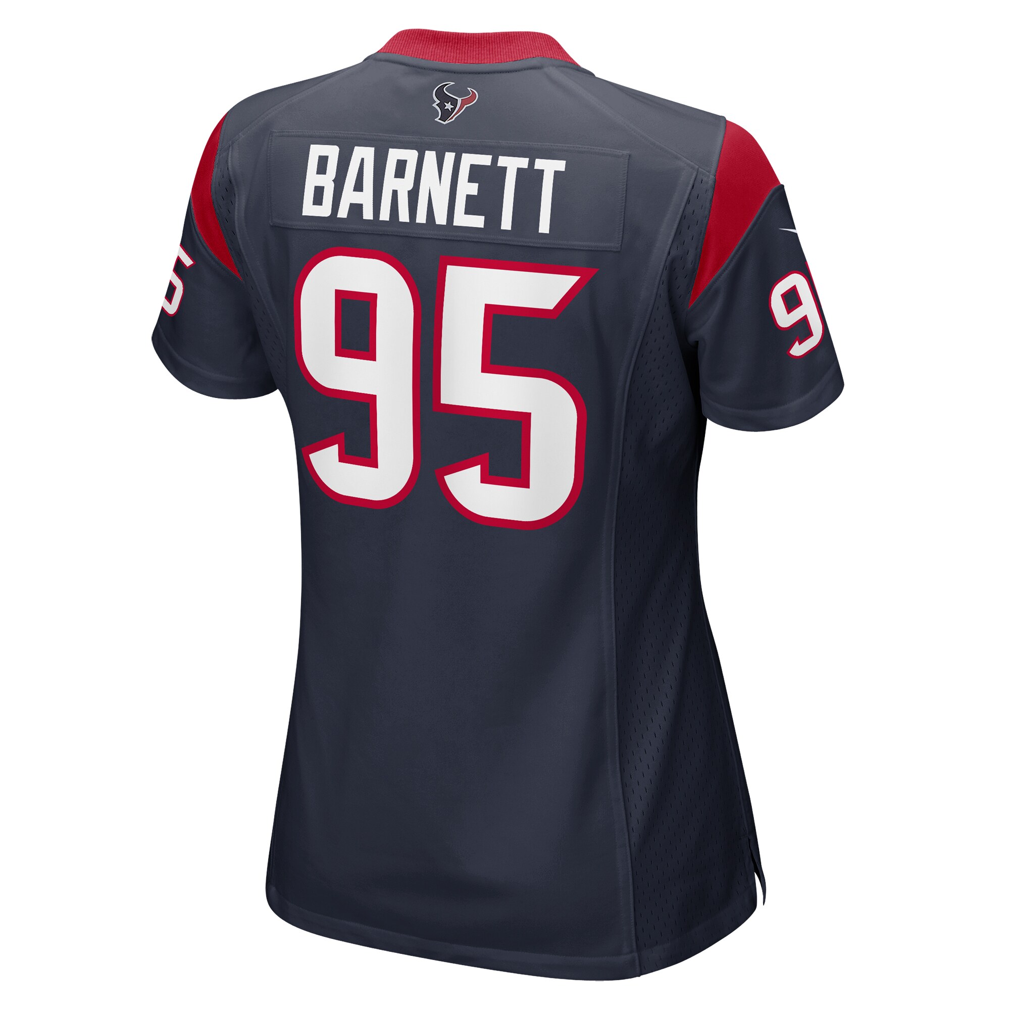 Houston Texans Derek Barnett Navy Game NFL Jersey Women's