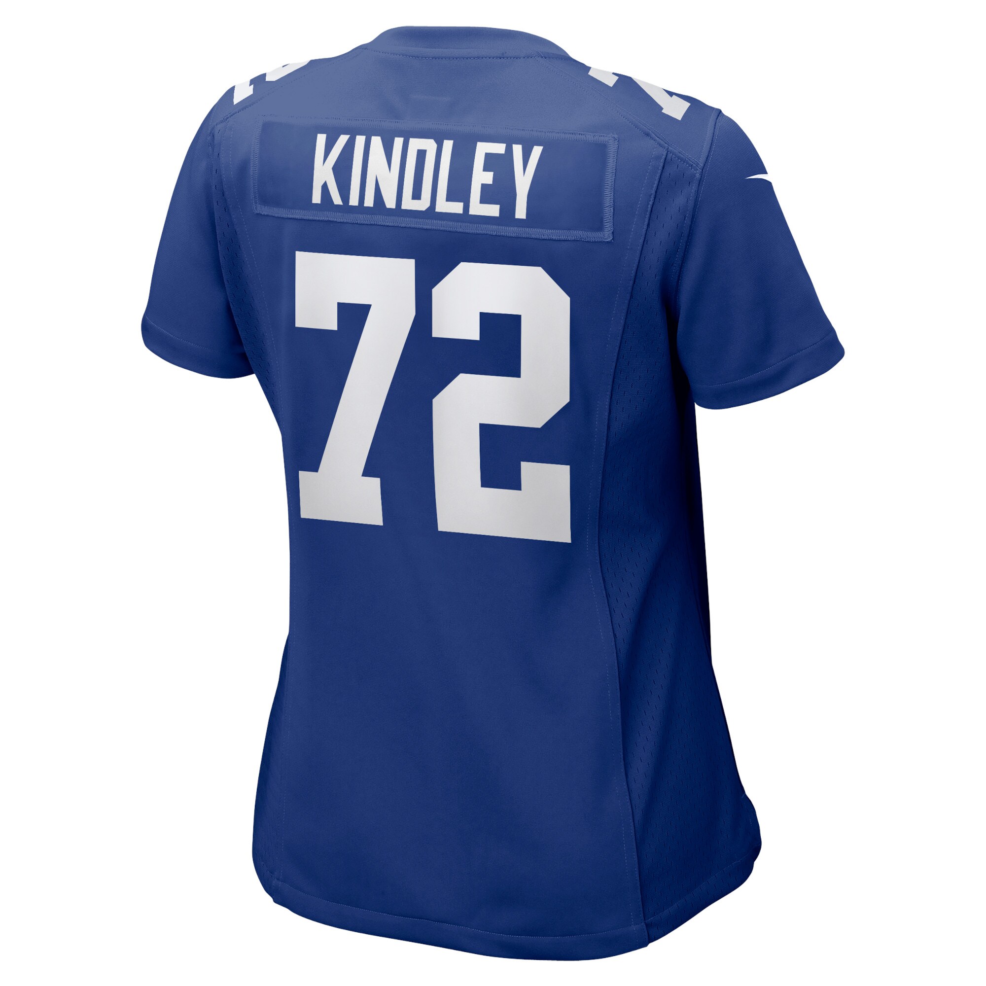 New York Giants Solomon Kindley Royal Home Game Player NFL Jersey Women's