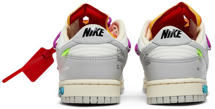 Off-White x Dunk Low Lot 45 of 50 DM1602-101