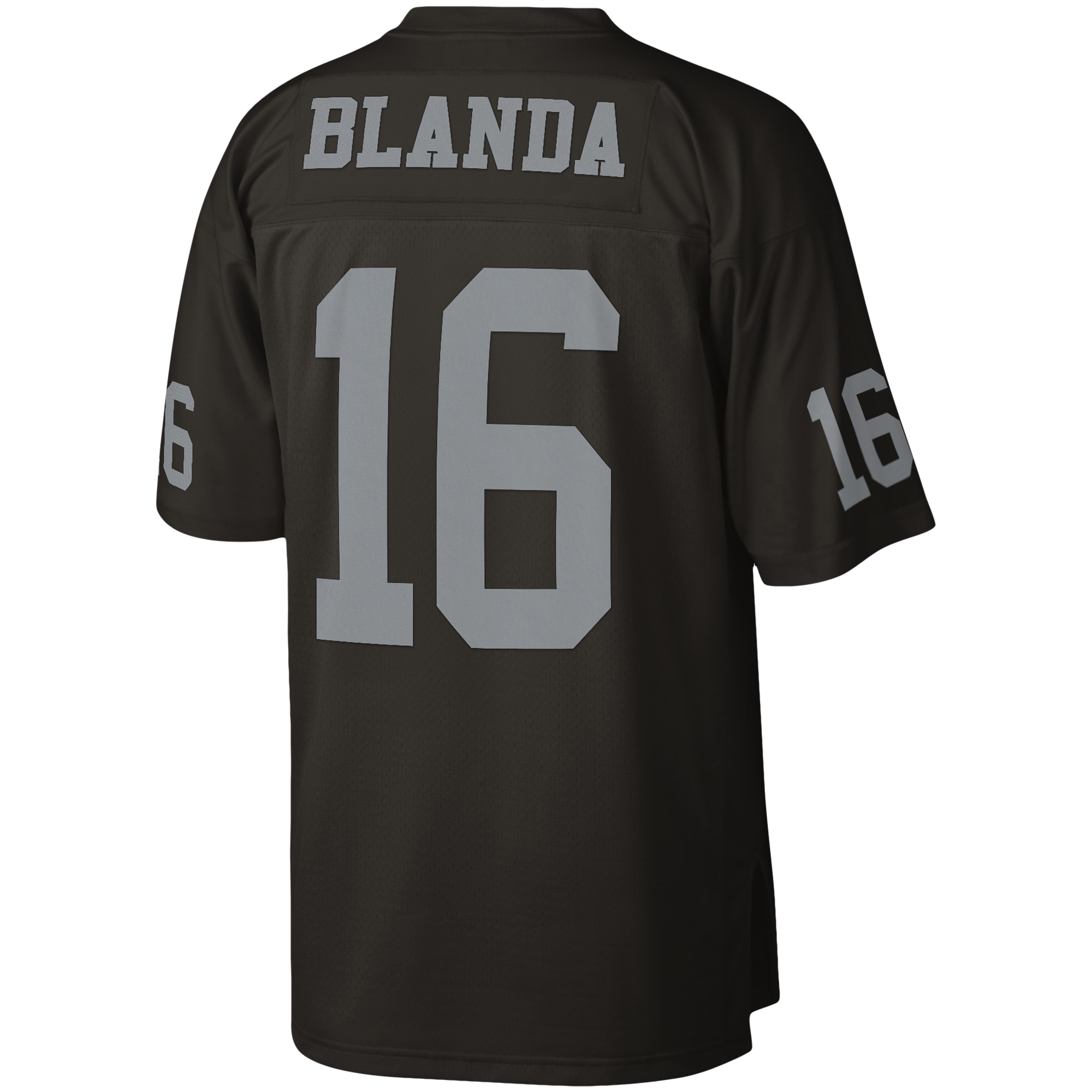 Las Vegas Raiders George Blanda Mitchell Ness Black Legacy NFL Jersey Men's