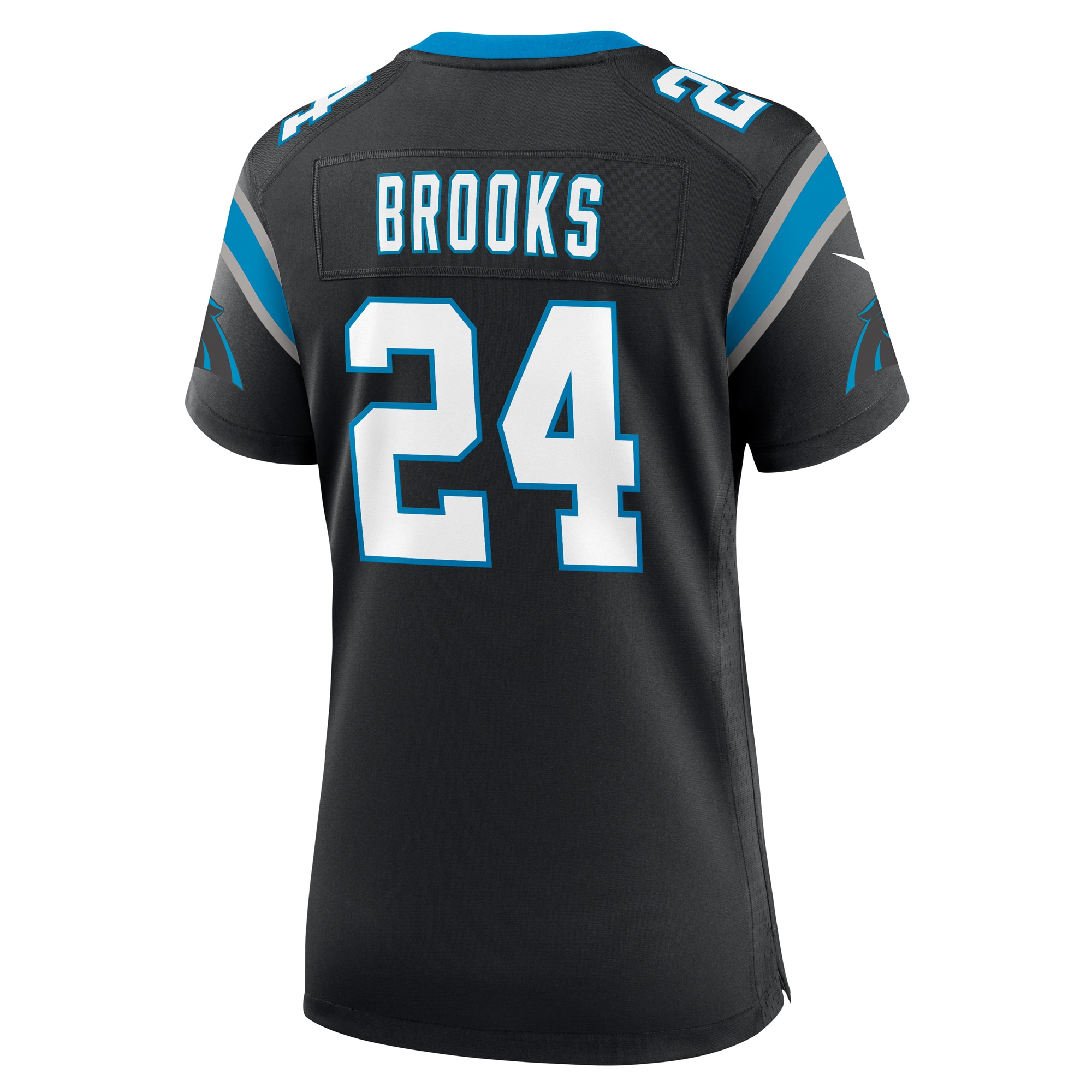 Carolina Panthers Jonathon Brooks Black Game NFL Jersey Women's