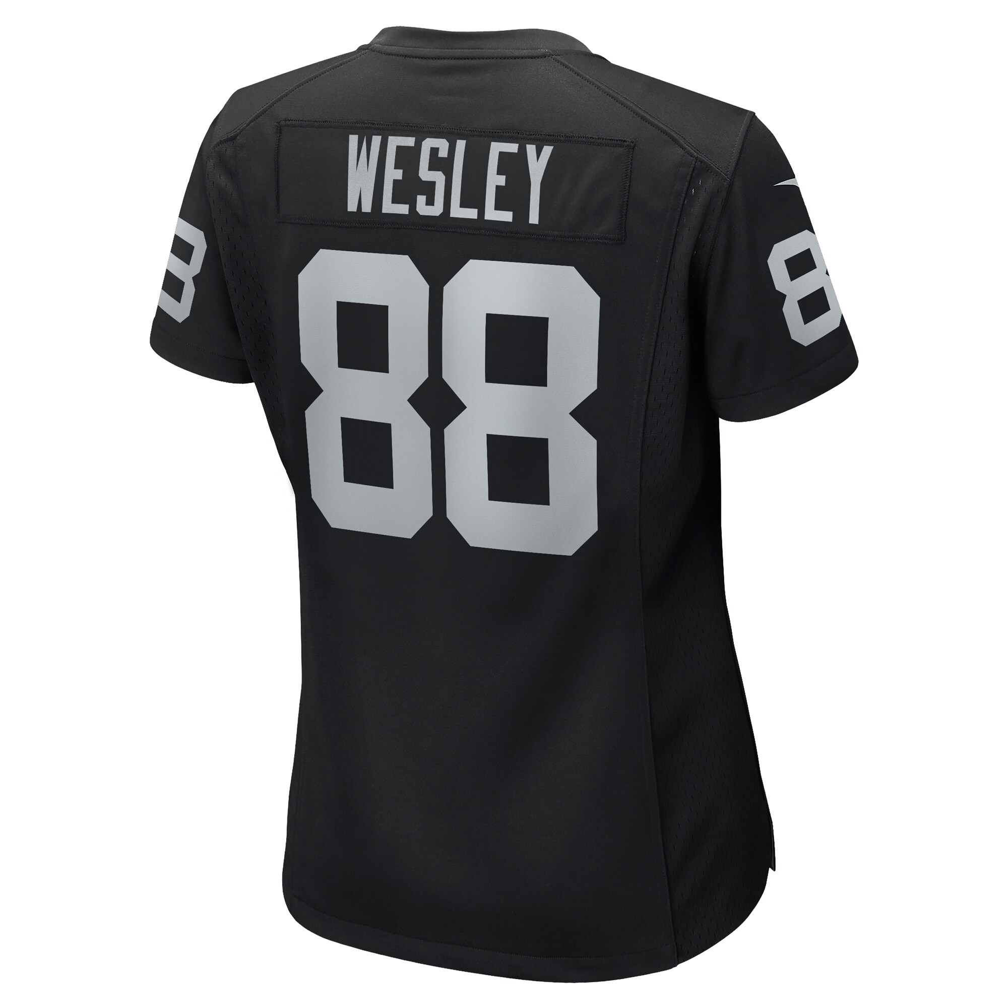 Las Vegas Raiders Antoine Wesley Black Team Game NFL Jersey Women's