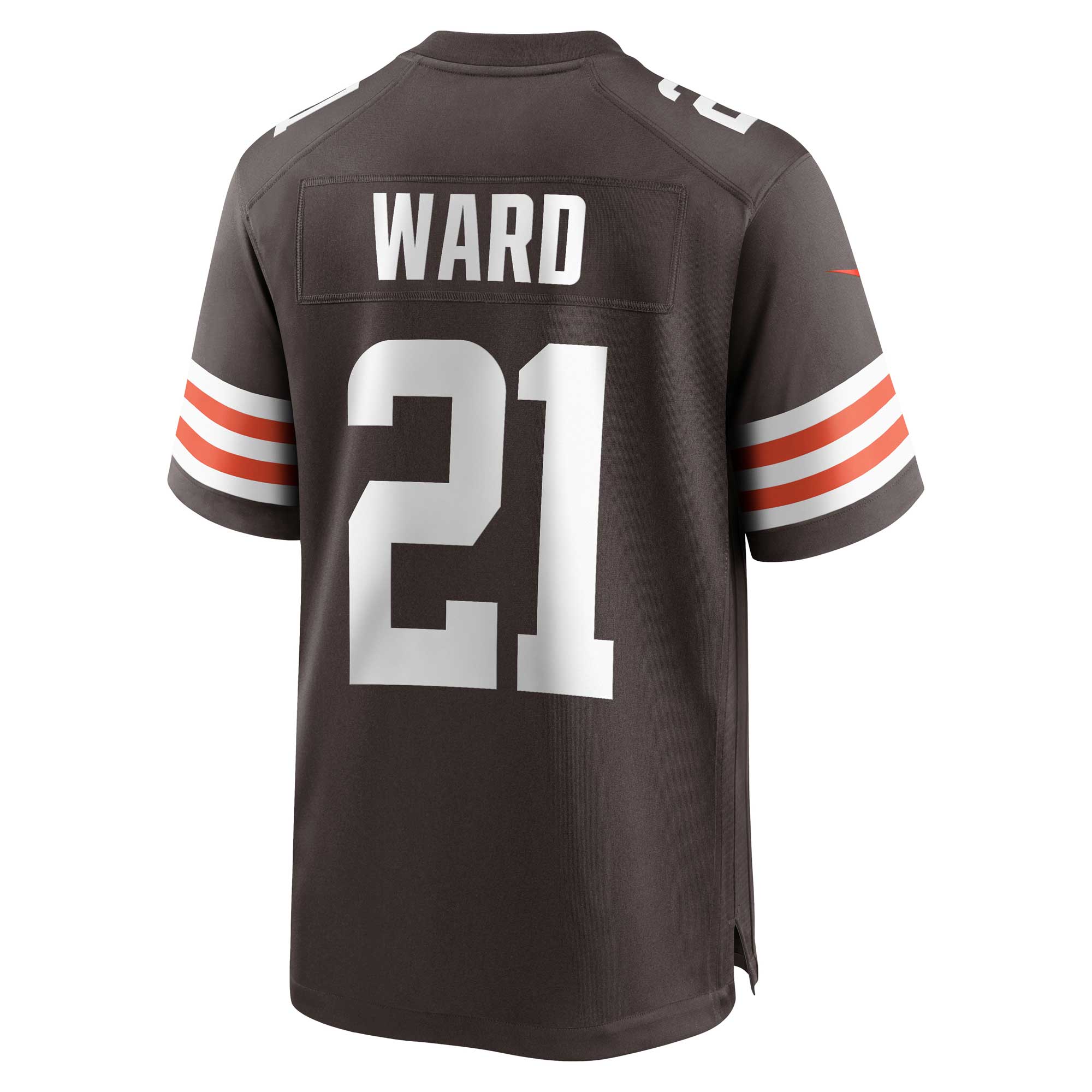 Cleveland Browns Denzel Ward Brown Game NFL Jersey Men's