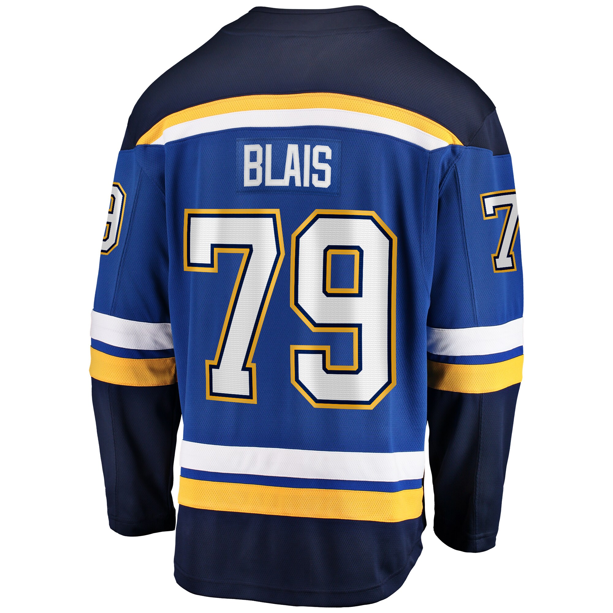 St. Louis Blues Sammy Blais Blue Home Breakaway NHL Jersey Men's