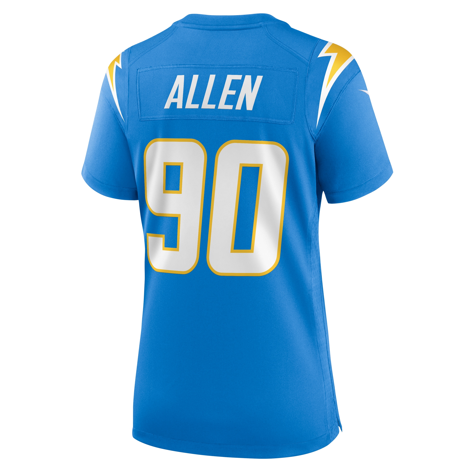 Los Angeles Chargers Brevin Allen Powder Blue Team Game NFL Jersey Women's