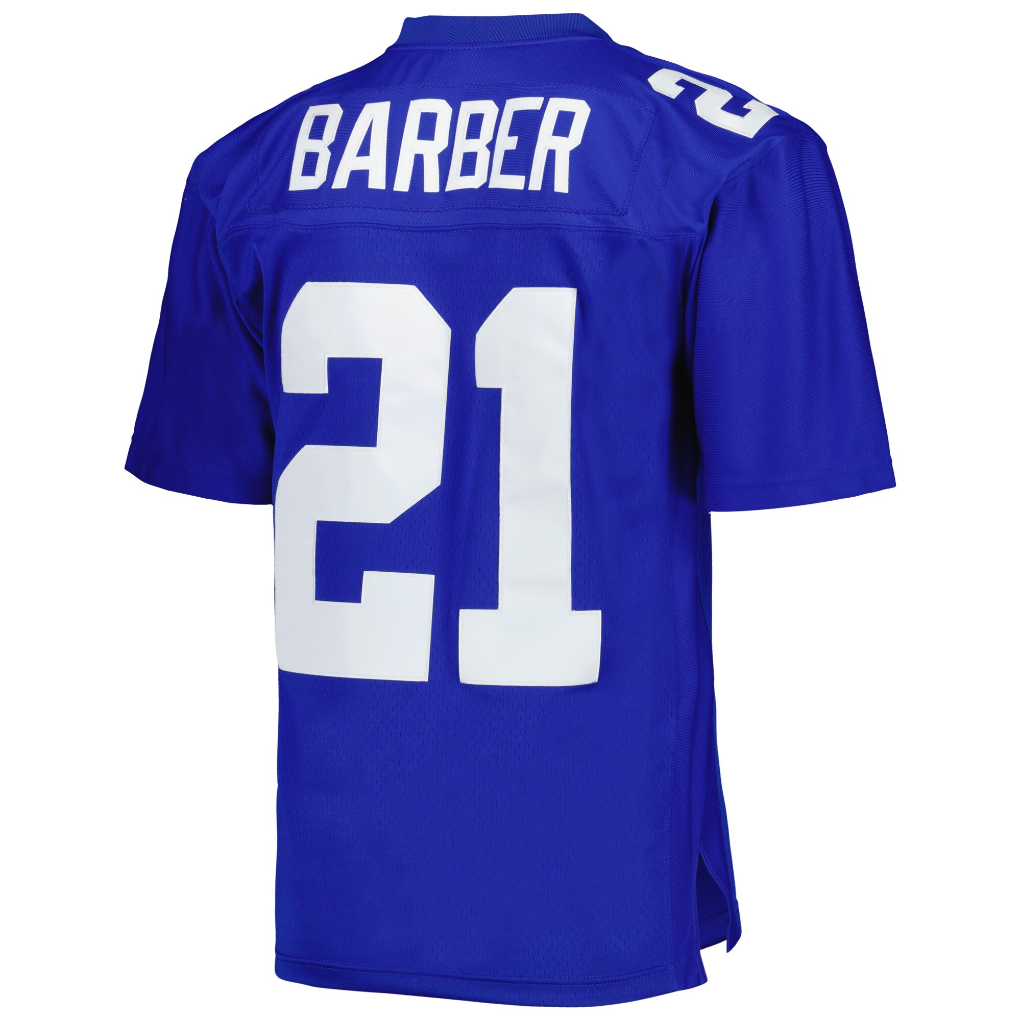 New York Giants Tiki Barber Mitchell Ness Royal Legacy NFL Jersey Men's