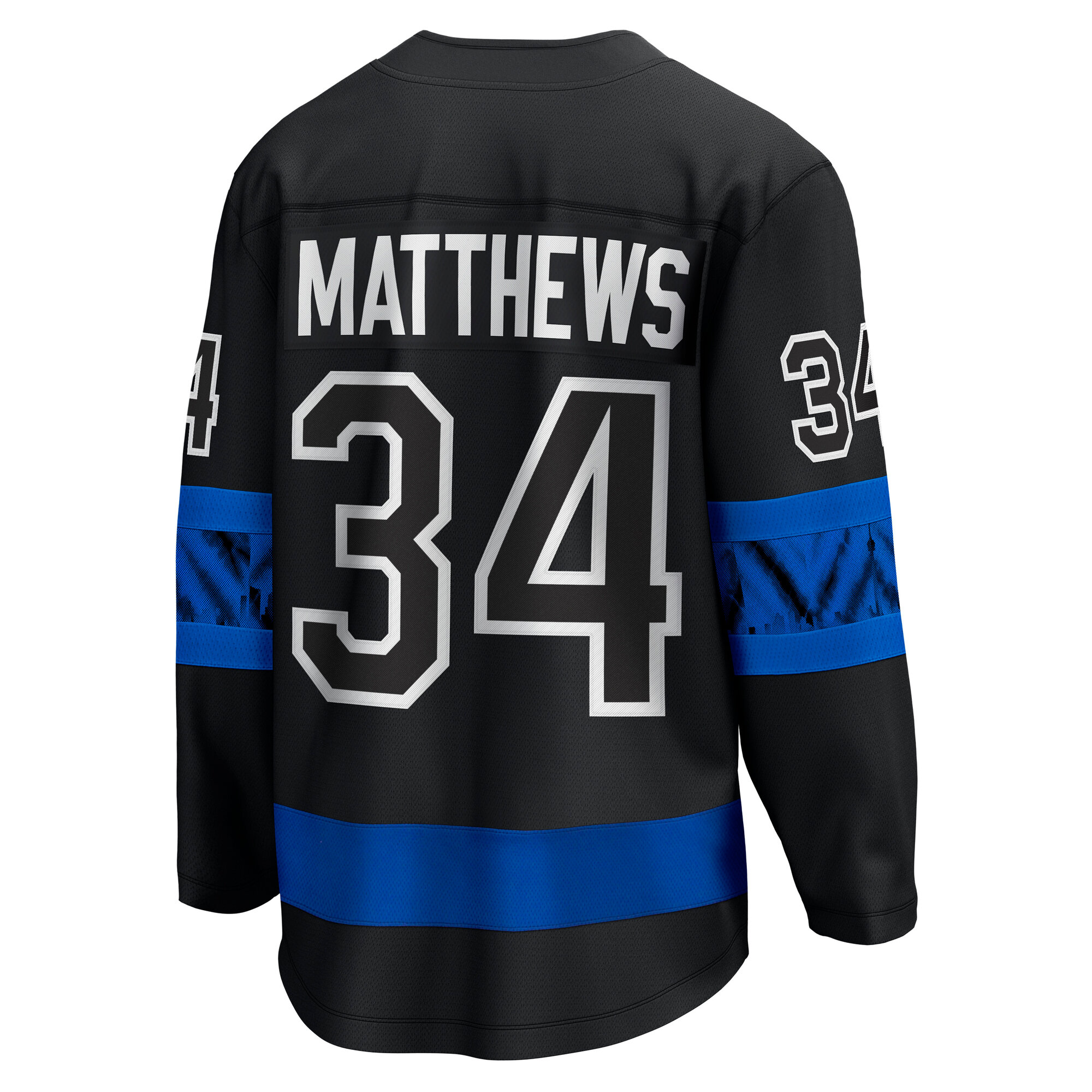 Toronto Maple Leafs Auston Matthews Black & #8220;C& #8221; Premier Breakaway Player NHL Jersey Men's