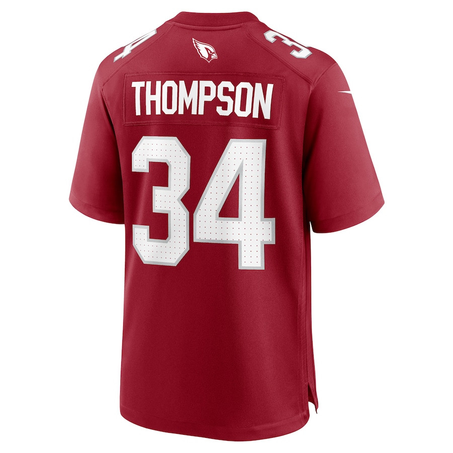 Jalen Thompson 34 Arizona Cardinals Team Game Cardinal NFL Jersey Men's
