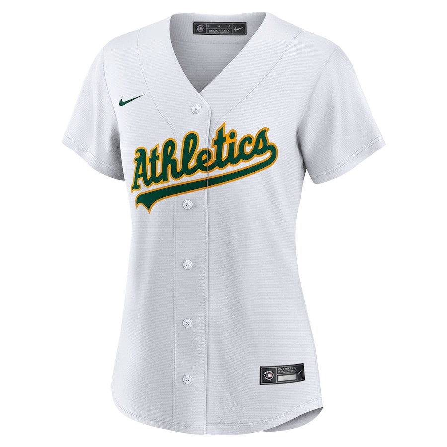 Zack Gelof 20 Oakland Athletics Home White MLB Jersey Women's